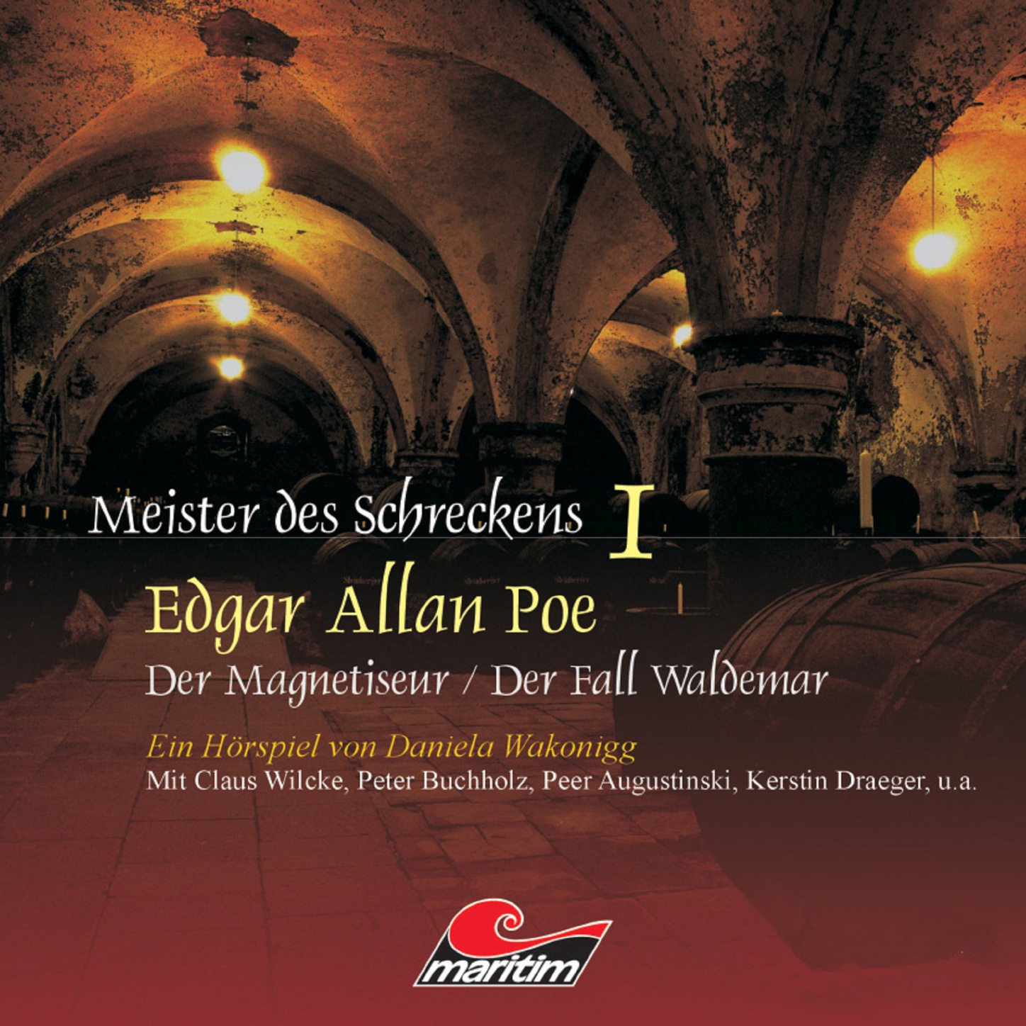 Обложка книги «Meister des Schreckens, Folge 1: Der Magnetiseur / Der Fall Waldemar»