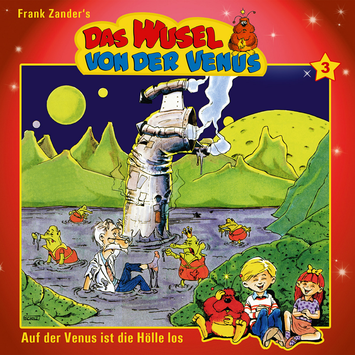 Обложка книги «Das Wusel von der Venus, Folge 3: Auf der Venus ist die Hölle los»