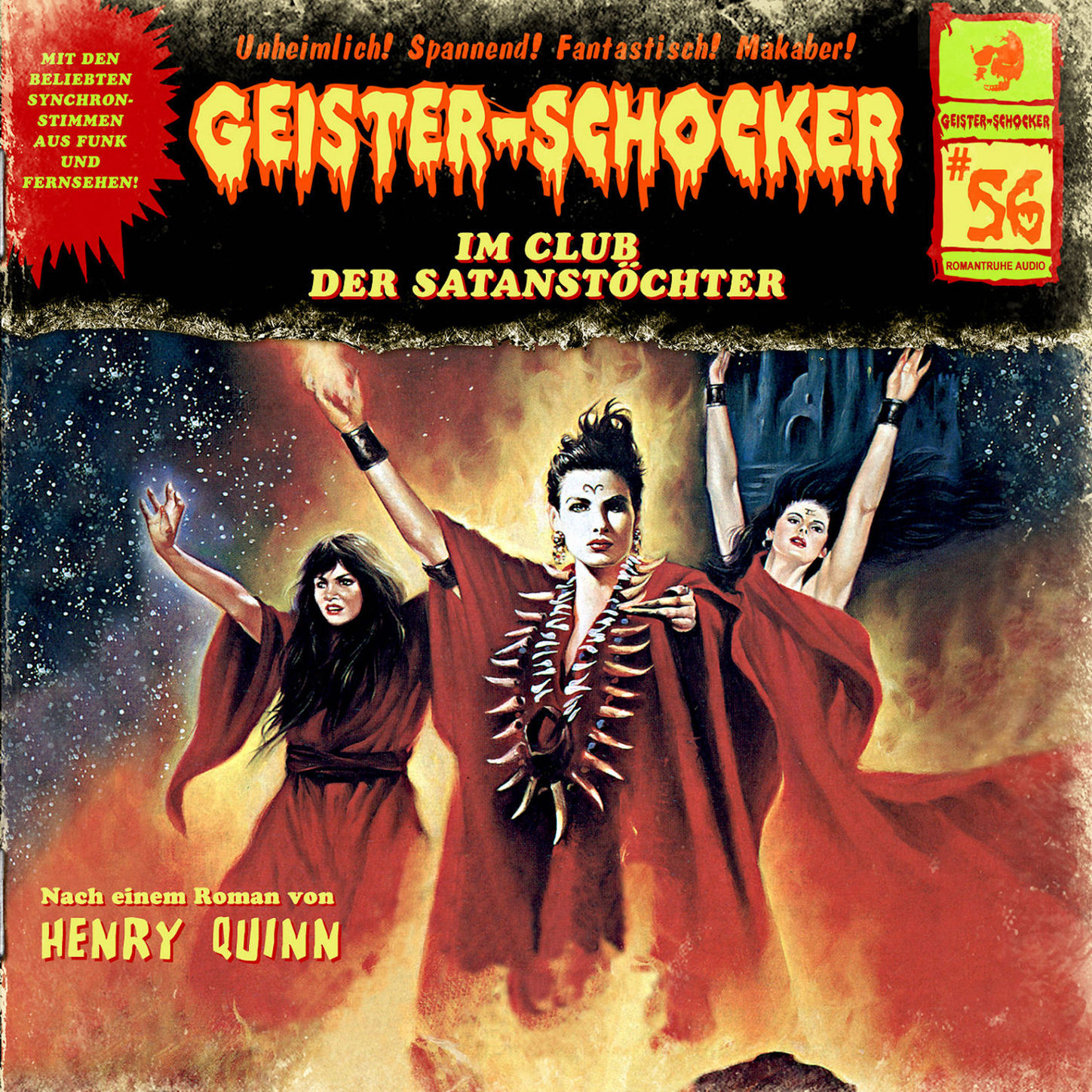 Обложка книги «Geister-Schocker, Folge 56: Im Club der Satanstöchter»