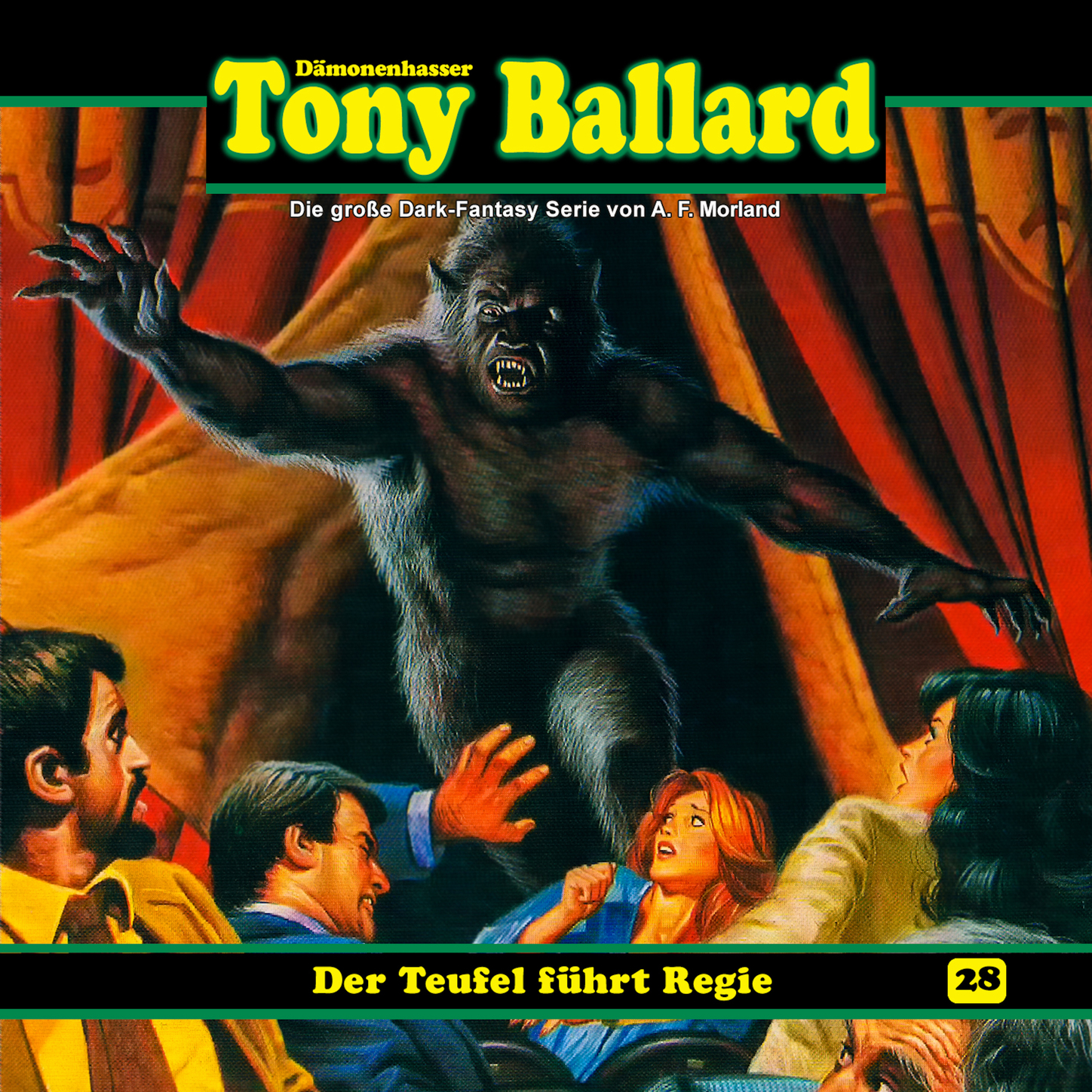 Обложка книги «Tony Ballard, Folge 28: Der Teufel führt Regie»