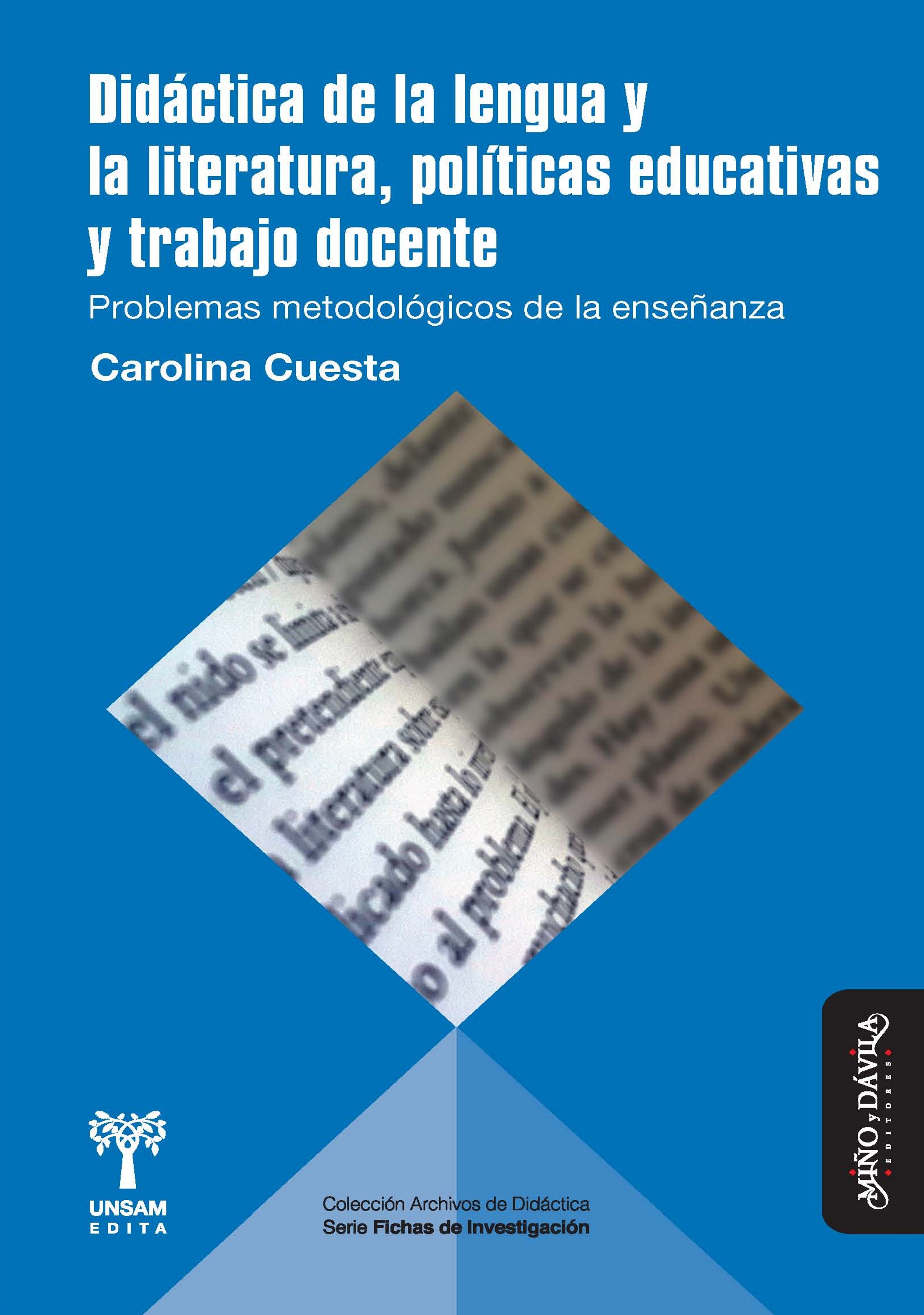Обложка книги «Didáctica de la lengua y la literatura, políticas educativas y trabajo docente»