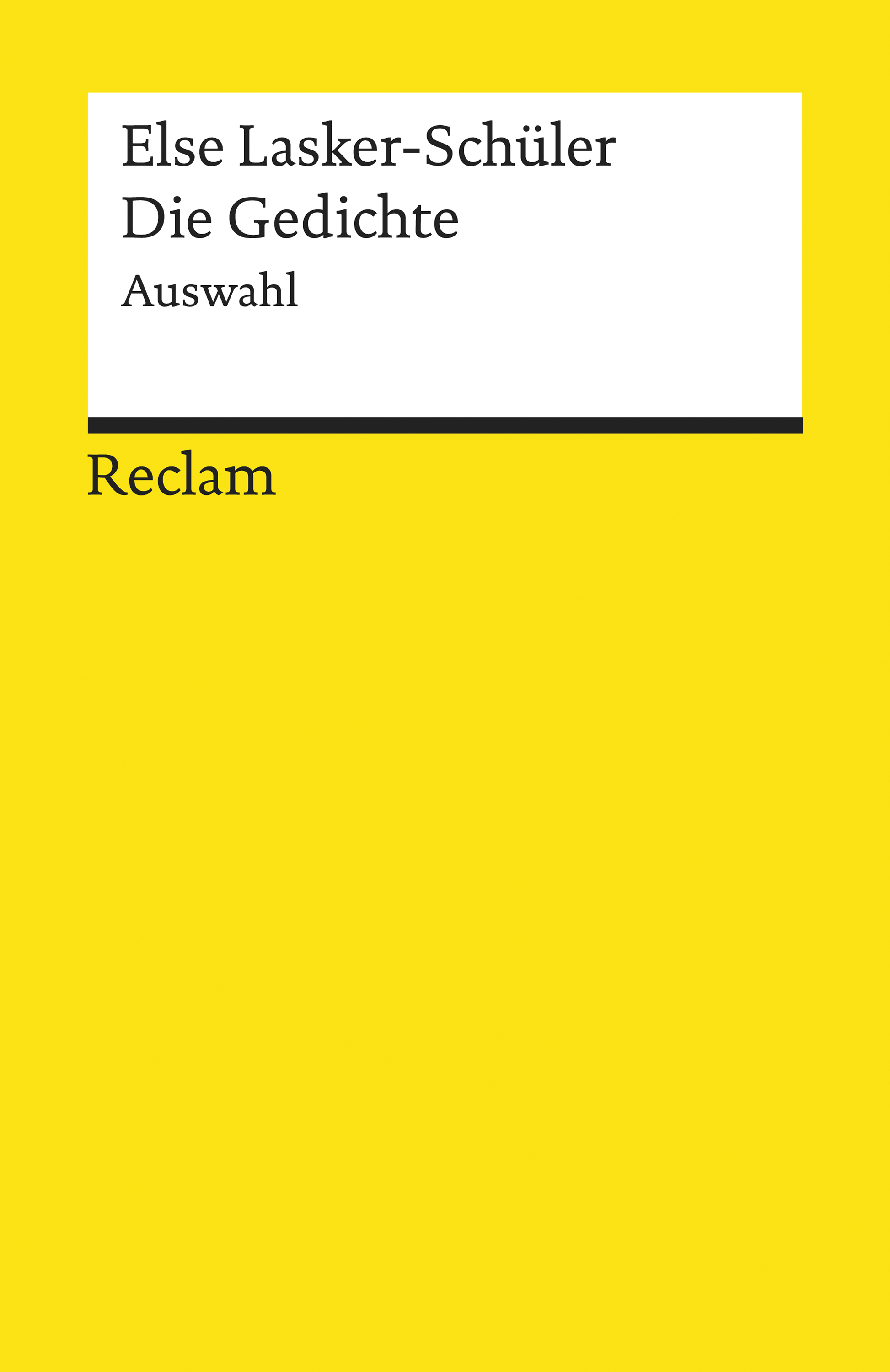 Обложка книги «Die Gedichte. Auswahl»