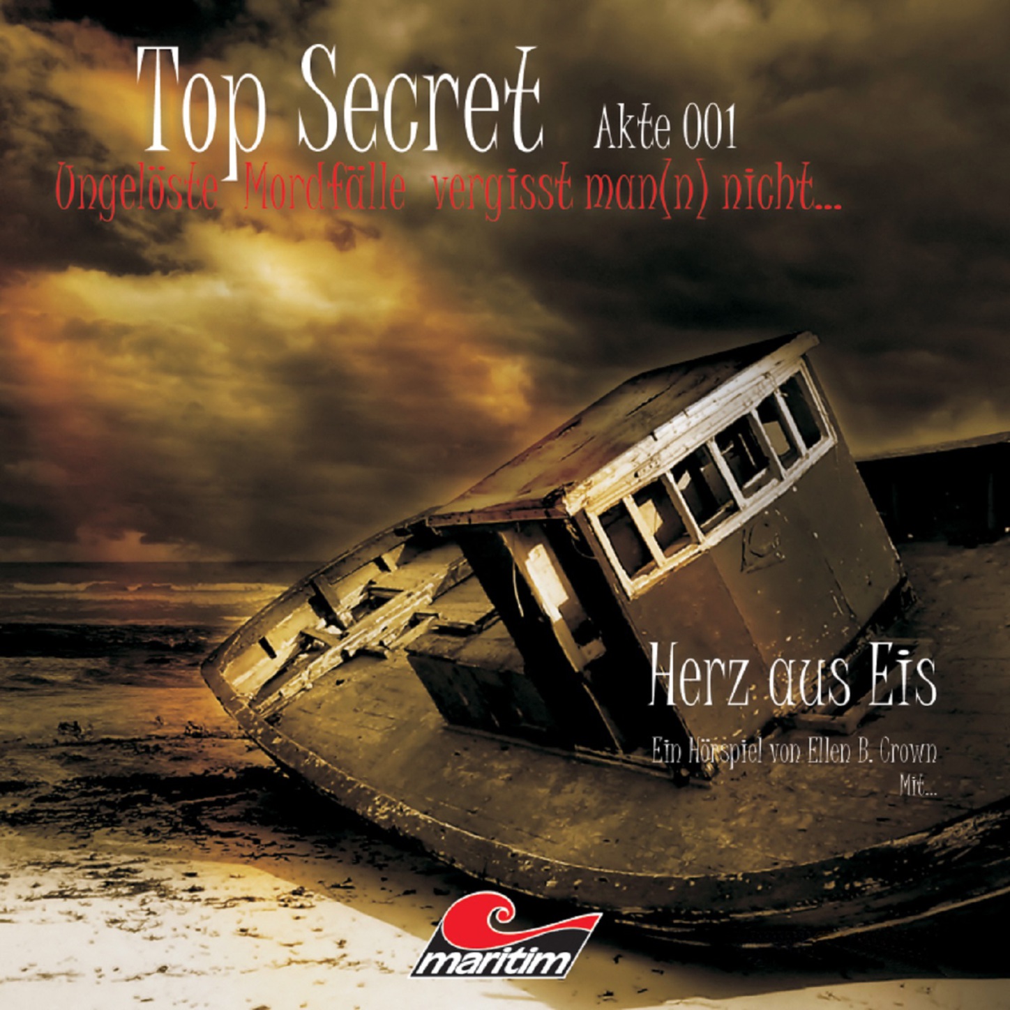 Обложка книги «Top Secret, Akte 1: Herz aus Eis»