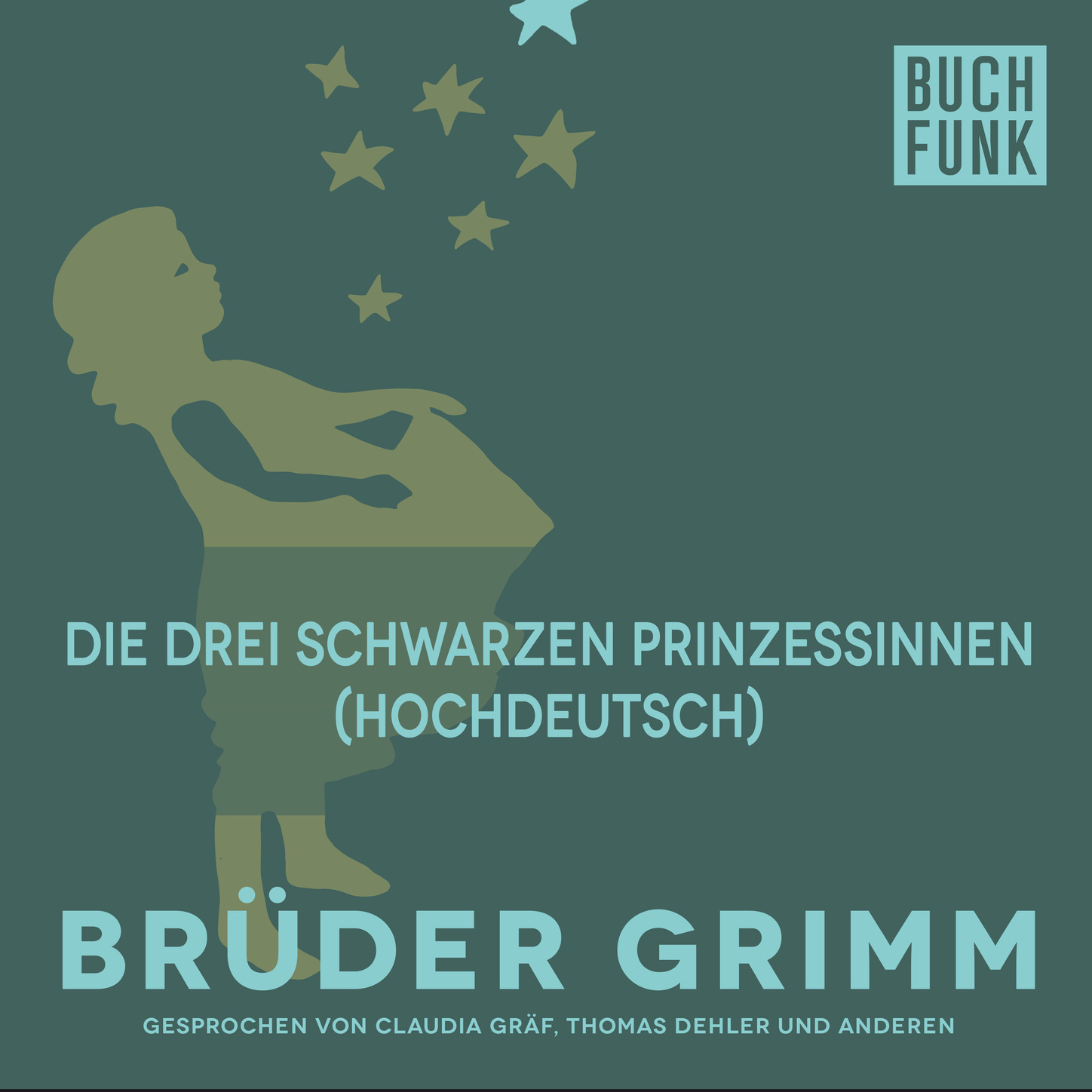 Обложка книги «Die drei schwarzen Prinzessinnen (Hochdeutsch)»