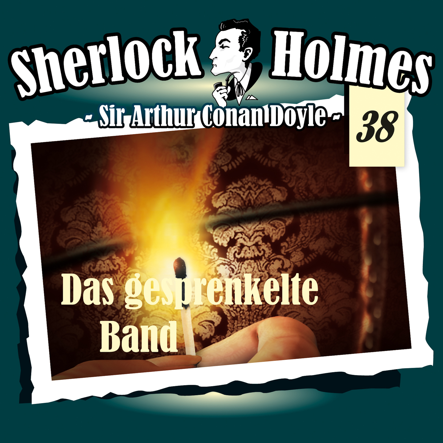 Обложка книги «Sherlock Holmes, Die Originale, Fall 38: Das gesprenkelte Band»