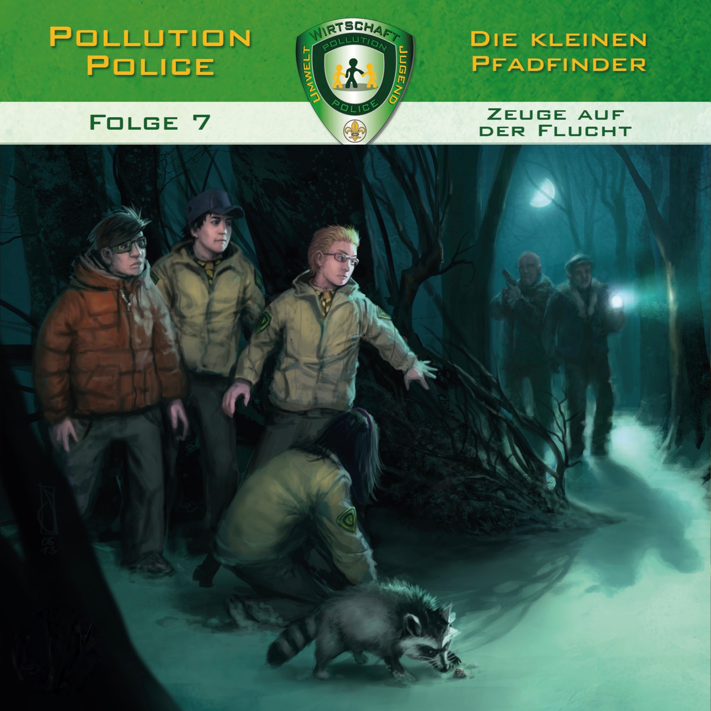 Обложка книги «Pollution Police, Folge 7: Zeuge auf der Flucht»