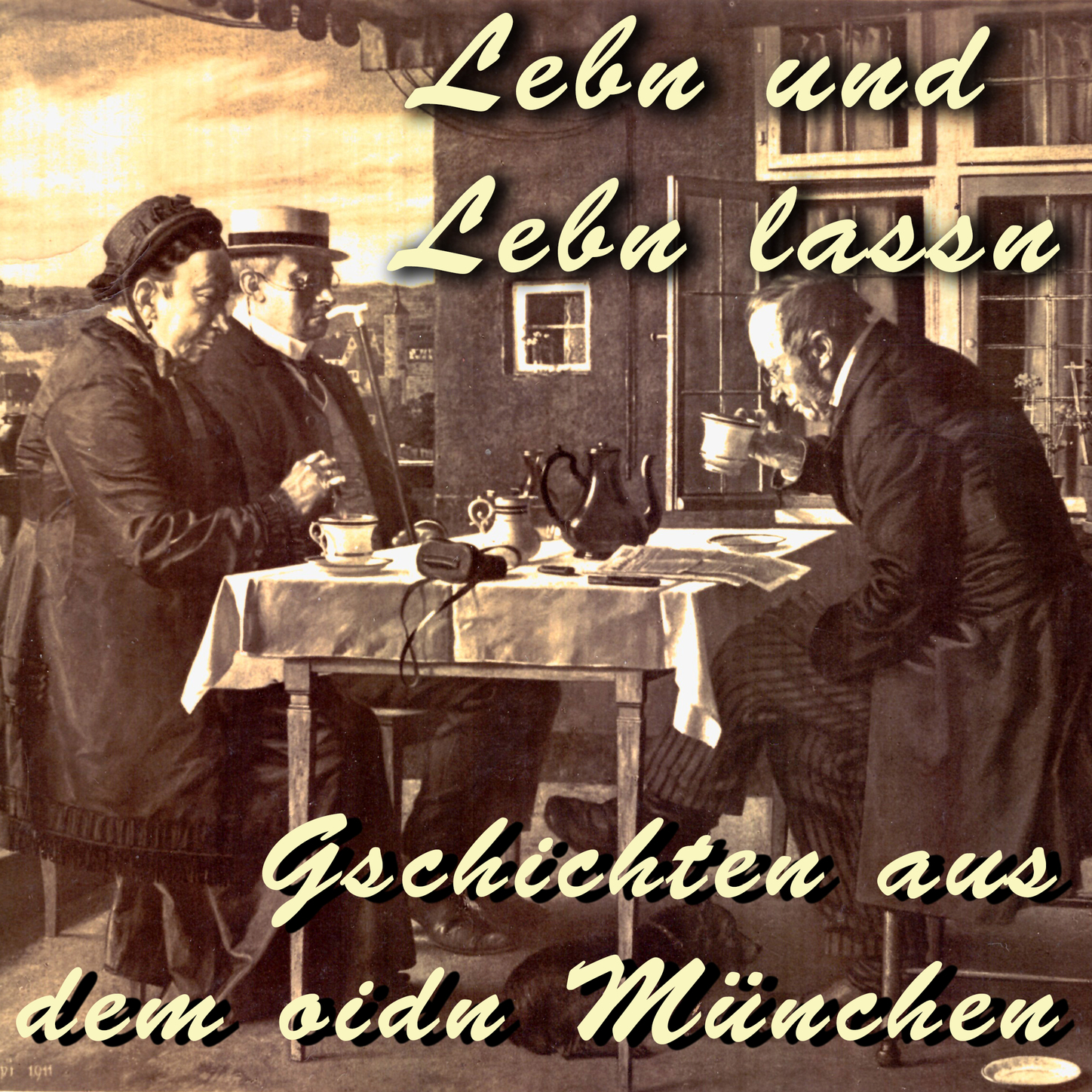 Обложка книги «Lebn und Lebn lassn - Gschichten aus dem oidn München»