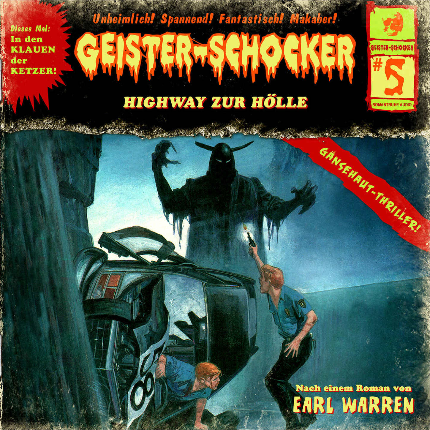 Обложка книги «Geister-Schocker, Folge 5: Highway zur Hölle»