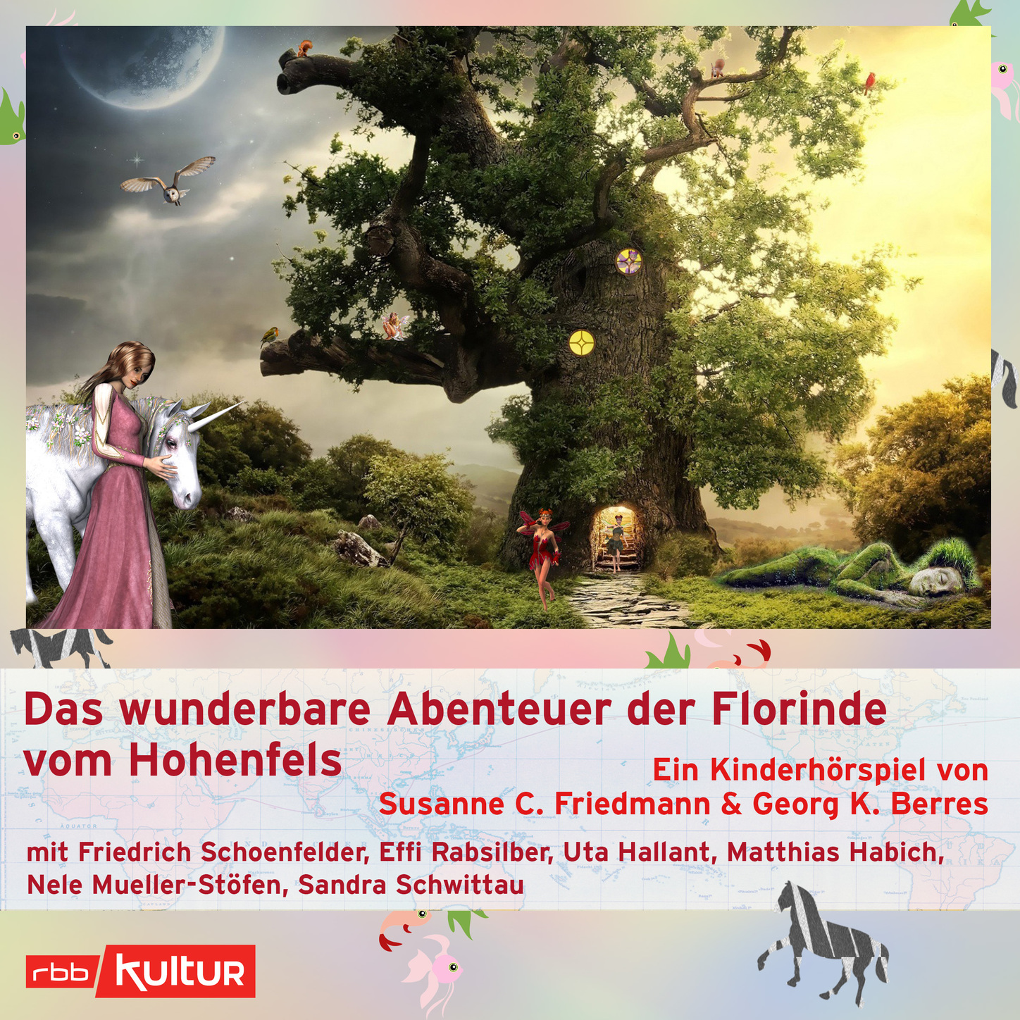 Обложка книги «Das wunderbare Abenteuer der Florinde vom Hohenfels (Hörspiel)»