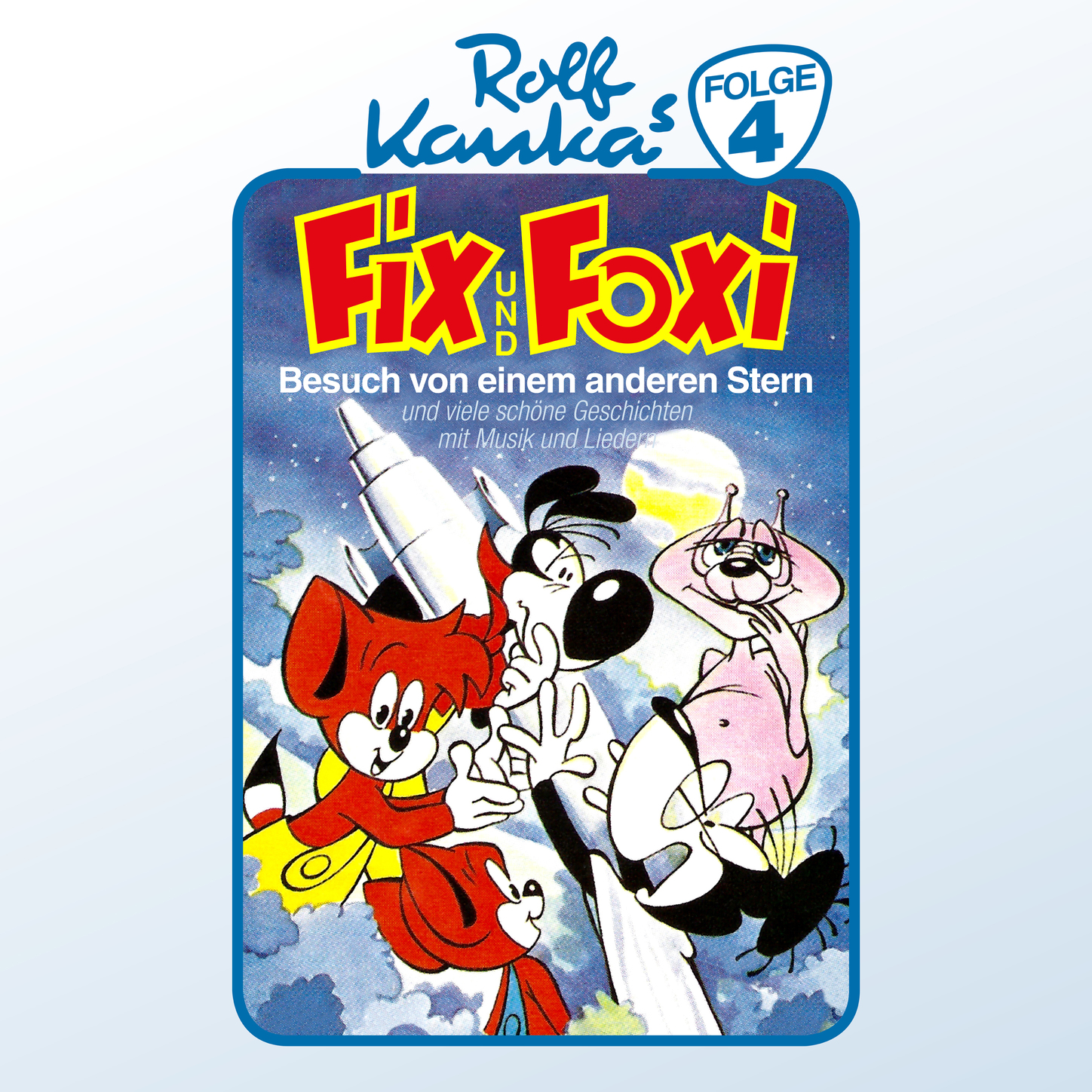 Обложка книги «Fix und Foxi, Folge 4: Besuch von einem anderen Stern»