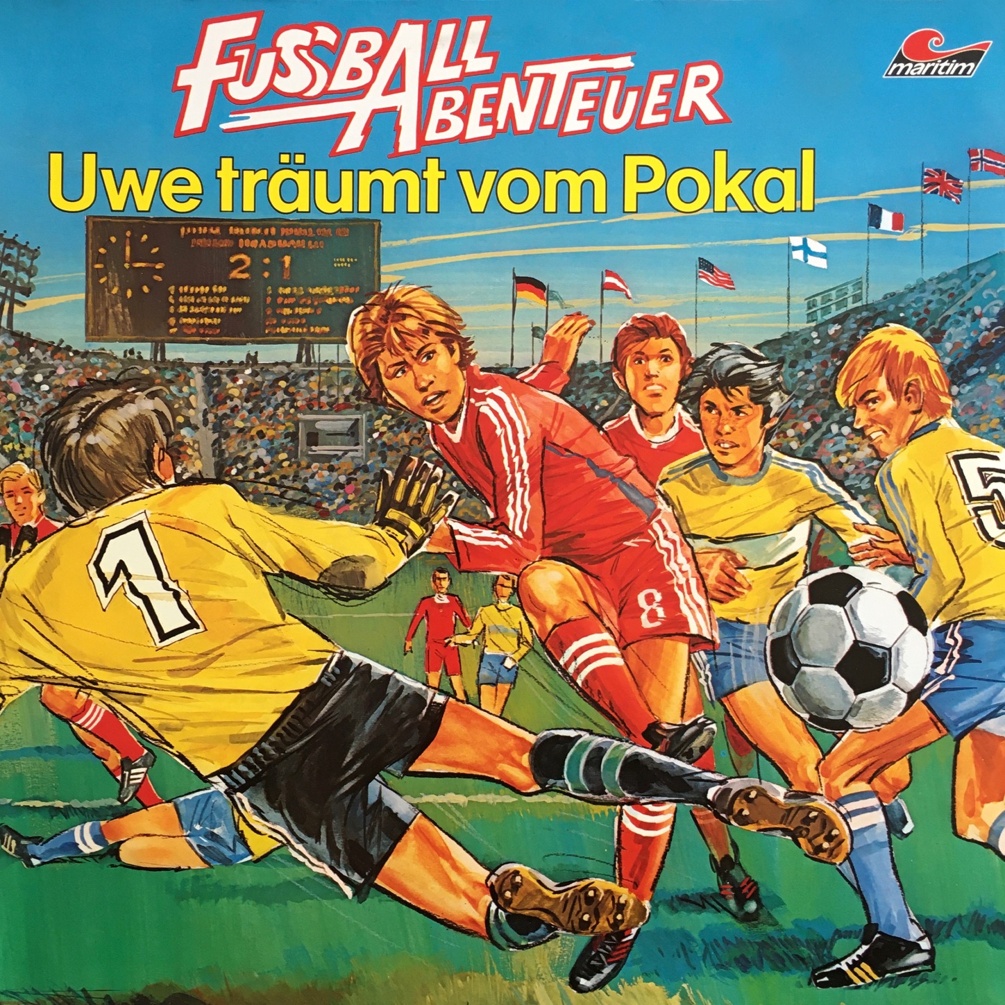 Обложка книги «Fußball Abenteuer, Folge 1: Uwe träumt vom Pokal»