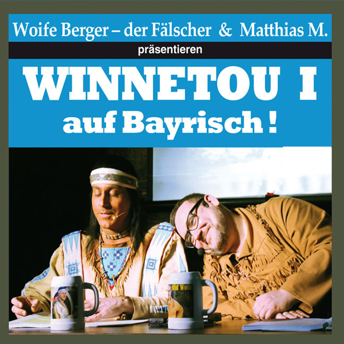 Обложка книги «Winnetou I auf Bayrisch (ungekürzte Lesung)»