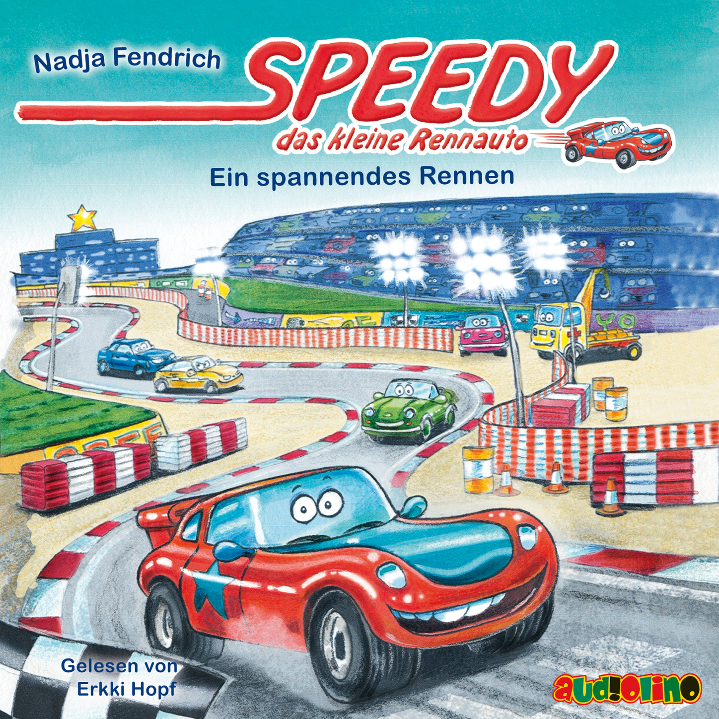 Обложка книги «Ein Spannendes Rennen - Speedy, das kleine Rennauto 1»