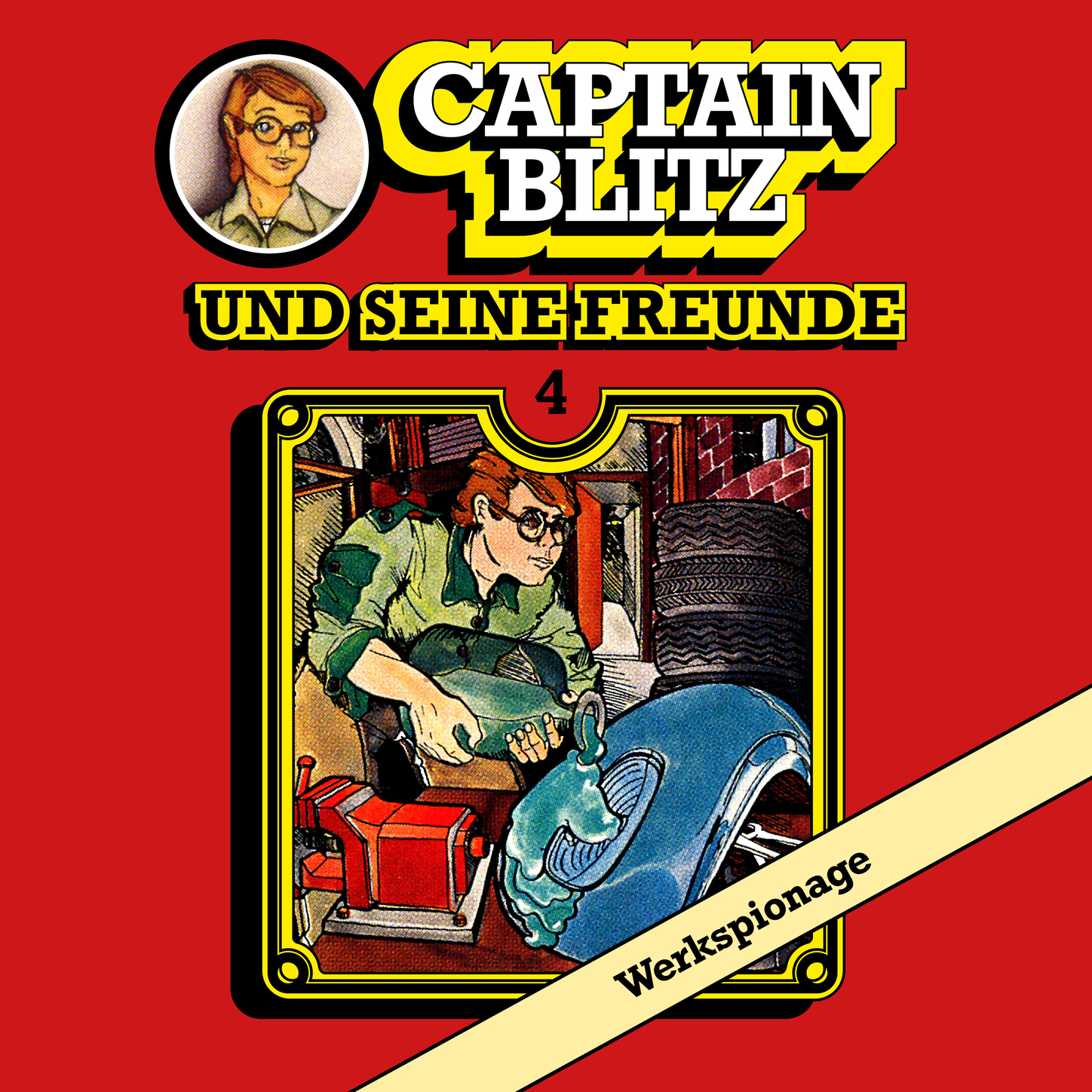 Обложка книги «Captain Blitz und seine Freunde, Folge 4: Werkspionage»