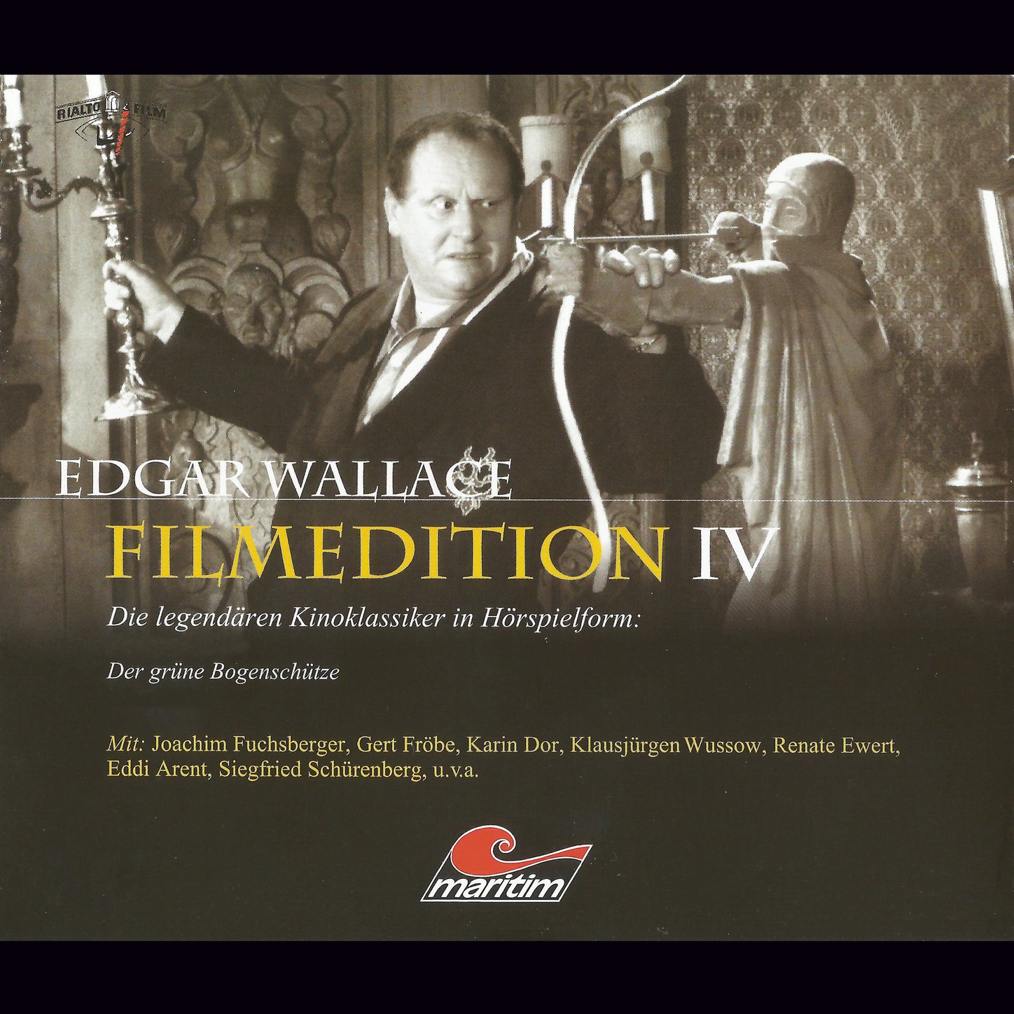 Обложка книги «Edgar Wallace - Filmedition, Folge 11: Der grüne Bogenschütze»