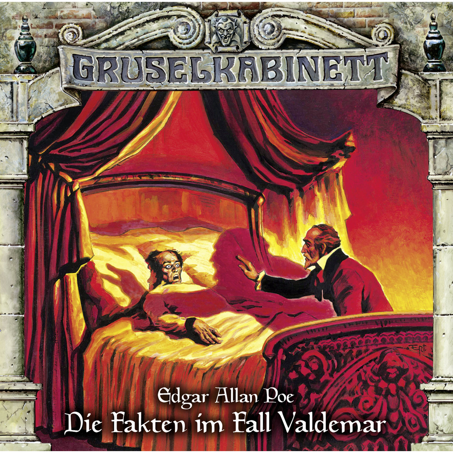 Обложка книги «Gruselkabinett, Folge 127: Die Fakten im Fall Valdemar»