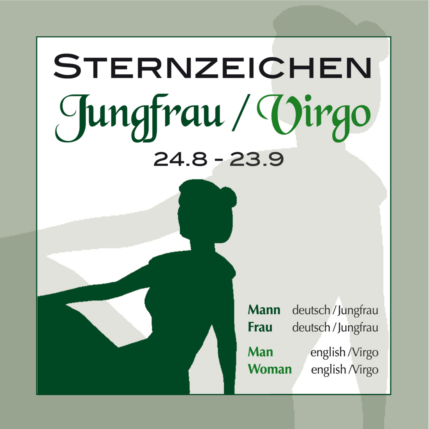 Обложка книги «Sternzeichen Jungfrau 24.8.-23.9.»