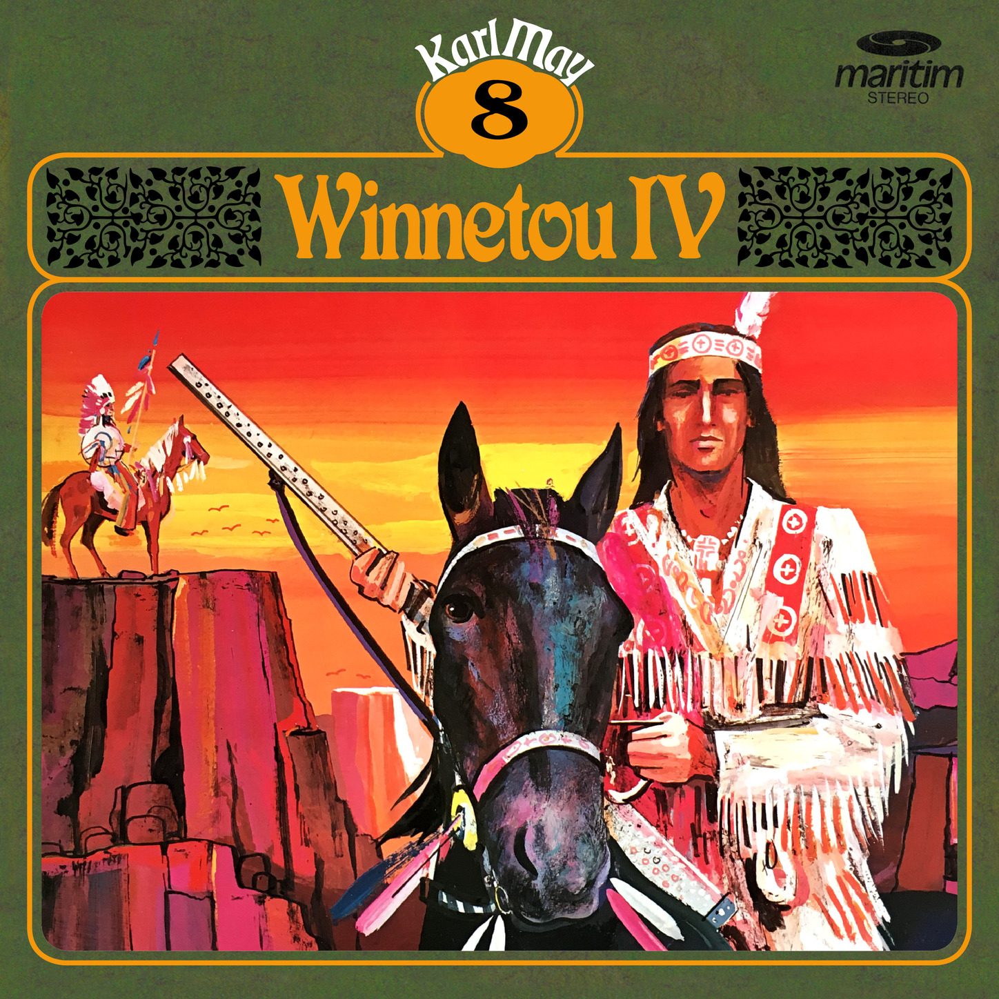 Обложка книги «Karl May, Grüne Serie, Folge 8: Winnetou IV»