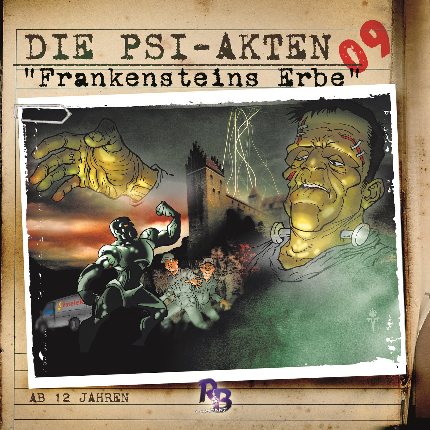 Обложка книги «Die PSI-Akten, Folge 9: Frankensteins Erbe»