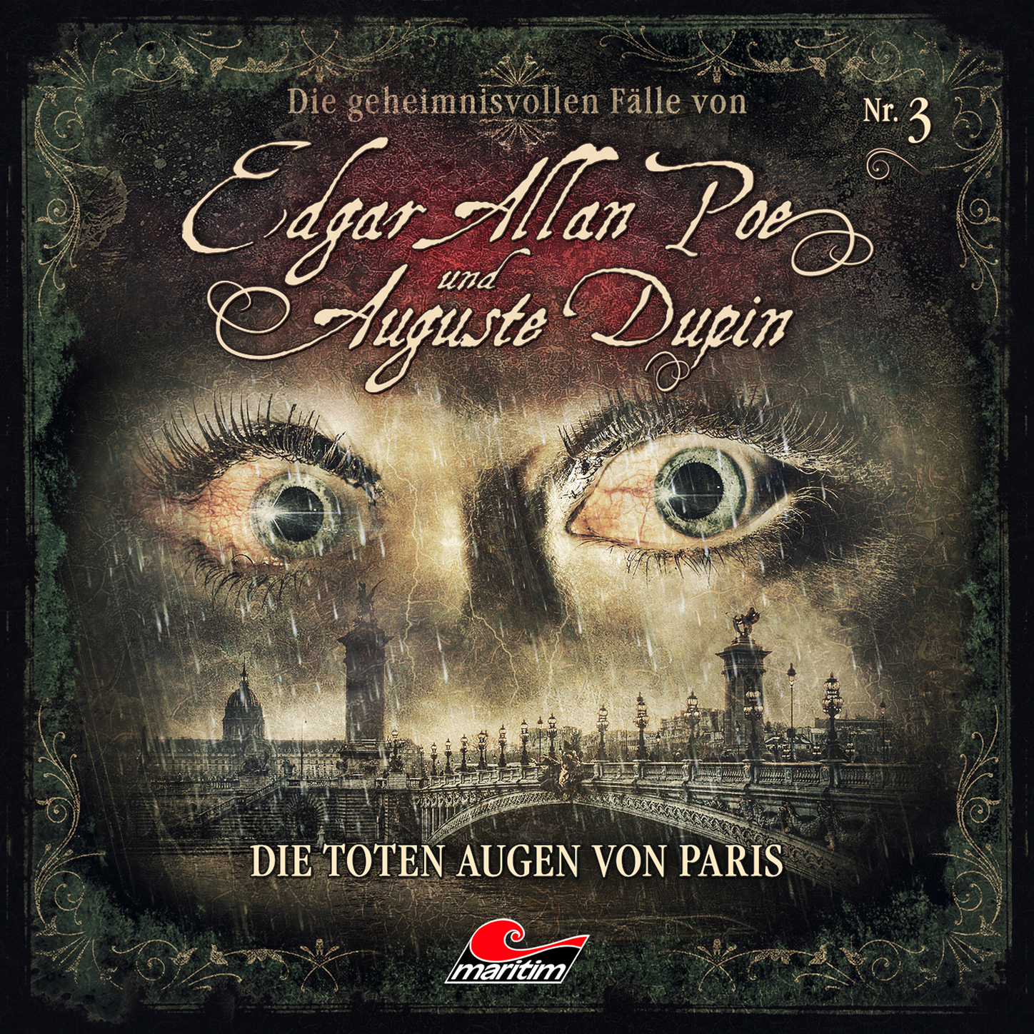 Обложка книги «Edgar Allan Poe & Auguste Dupin, Folge 3: Die toten Augen von Paris»