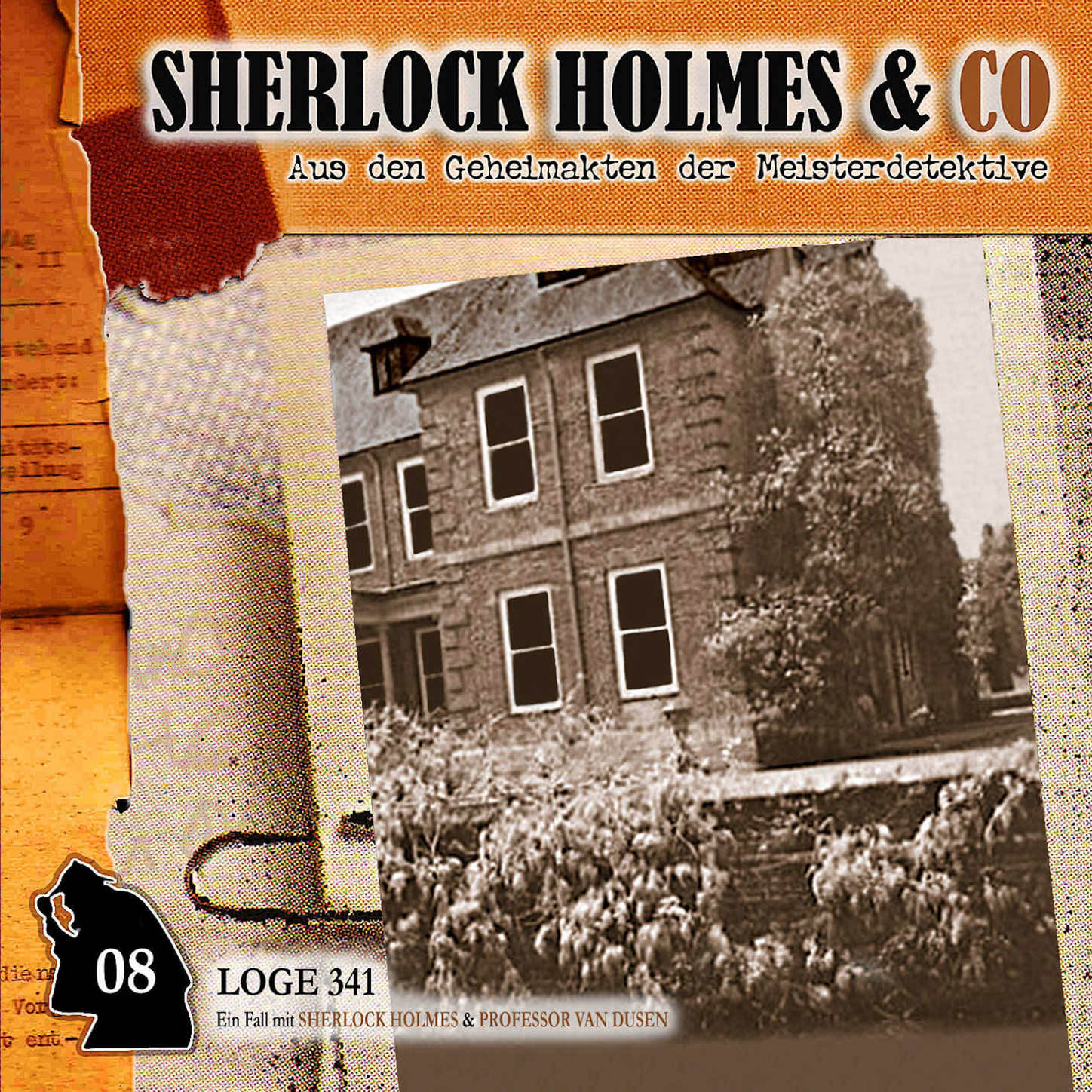 Обложка книги «Sherlock Holmes & Co, Folge 8: Loge 341»
