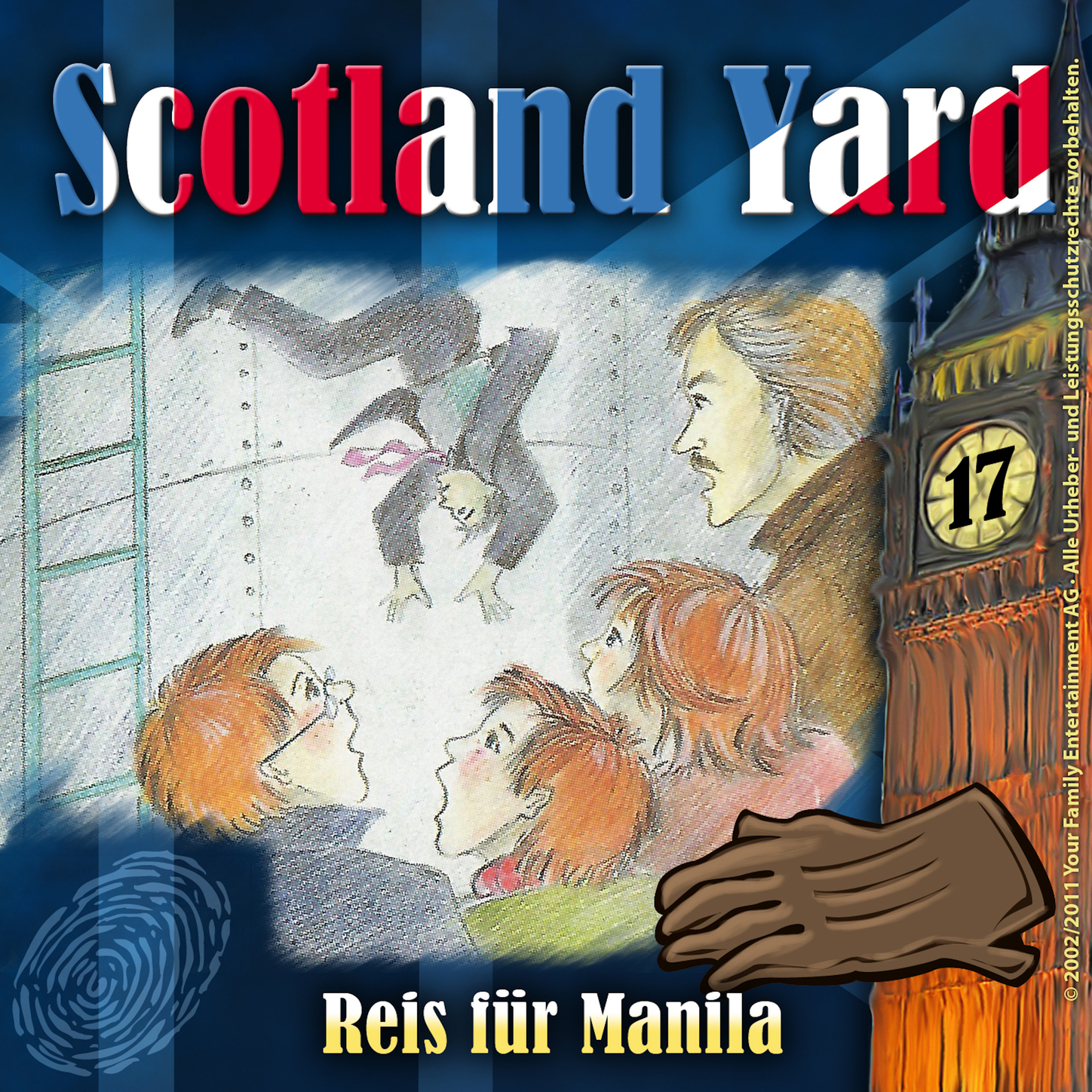 Обложка книги «Scotland Yard, Folge 17: Reis für Manila»
