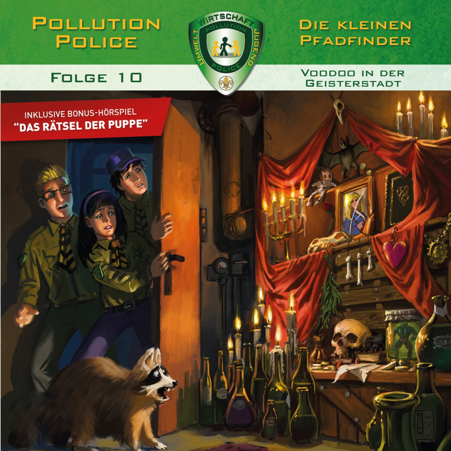 Обложка книги «Pollution Police, Folge 10: Voodoo in der Geisterstadt»