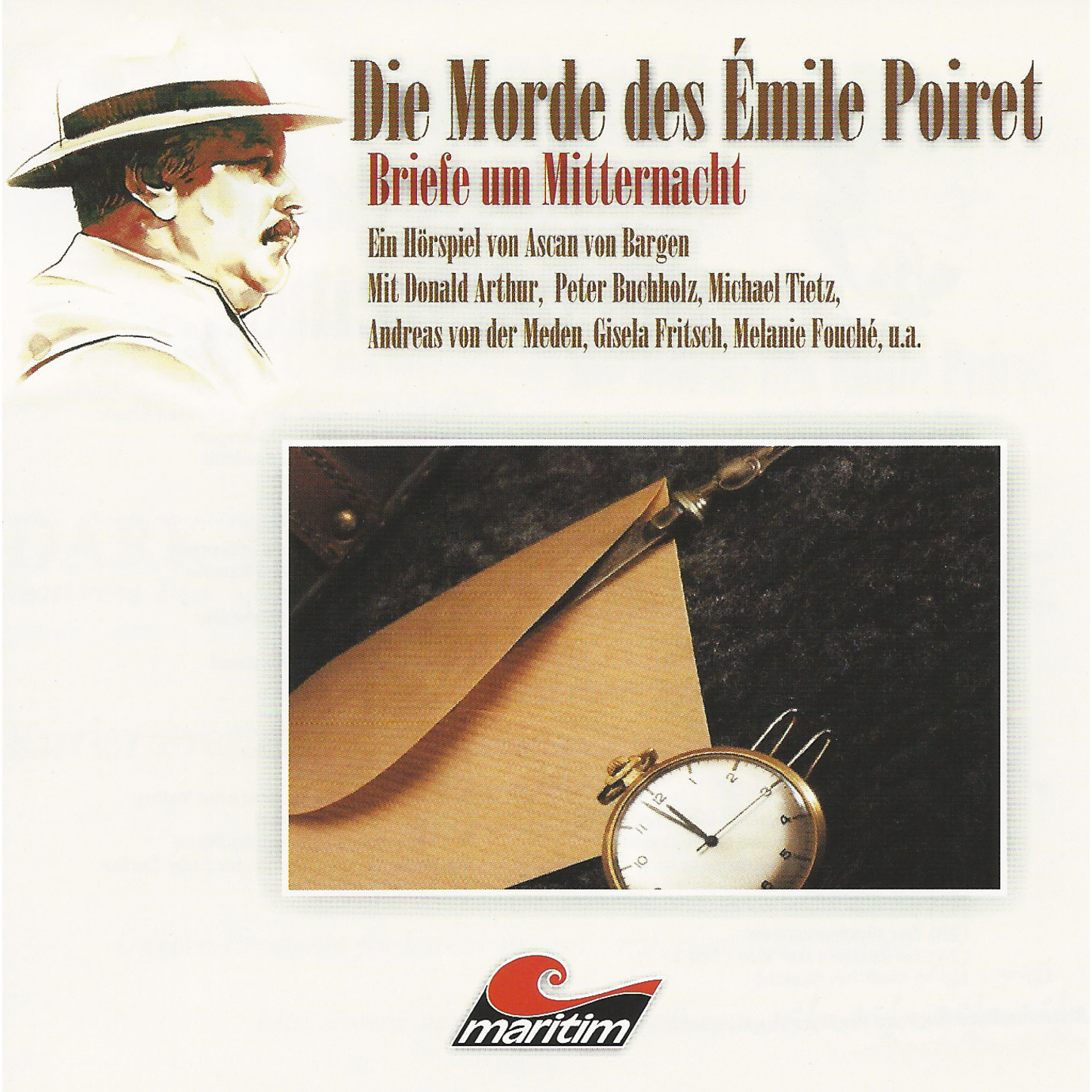 Обложка книги «Die Morde des Émilie Poiret, Folge 2: Briefe um Mitternacht»