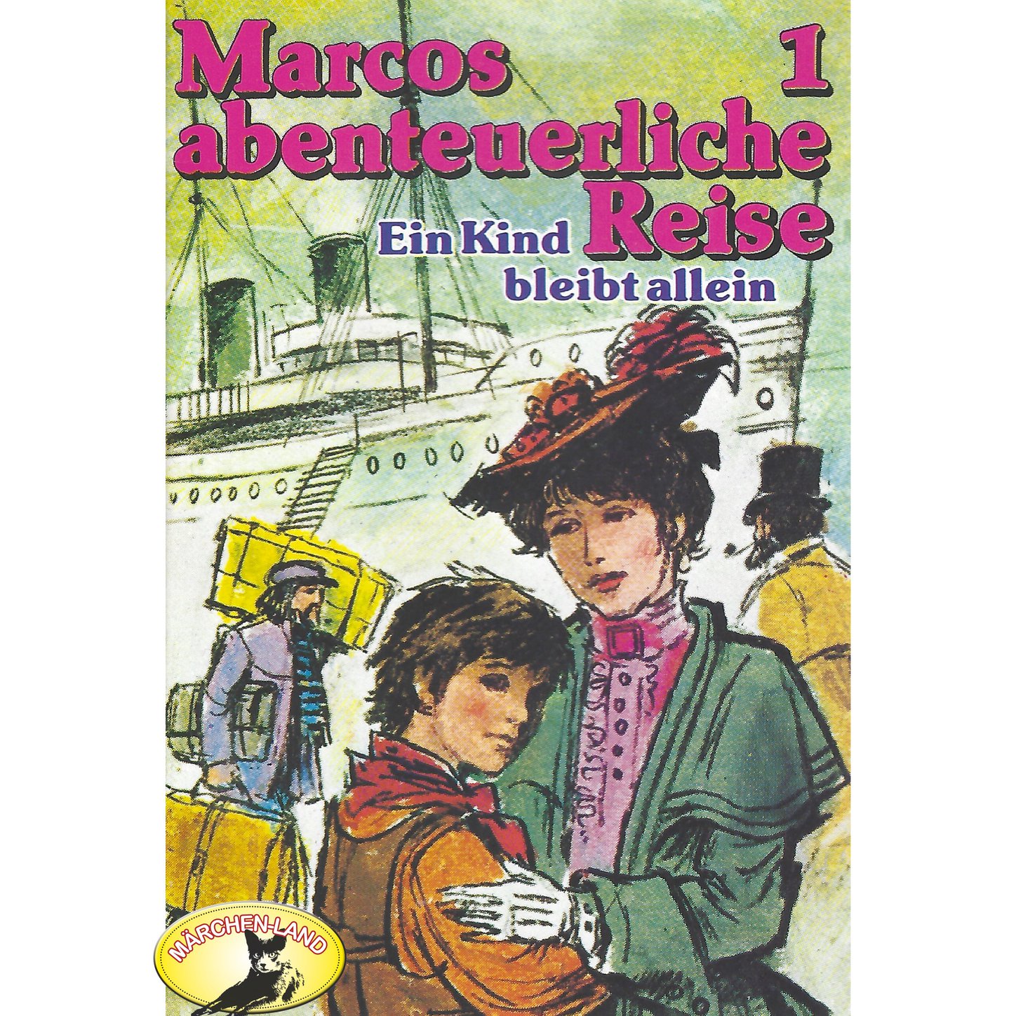 Обложка книги «Marcos abenteuerliche Reise, Folge 1: Ein Kind bleibt allein»