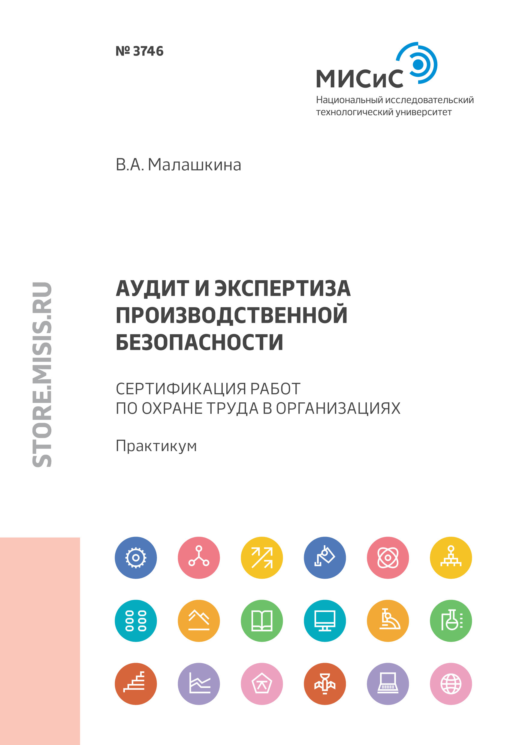 Обложка книги «Аудит и экспертиза производственной безопасности. Сертификация работ по охране труда в организациях»
