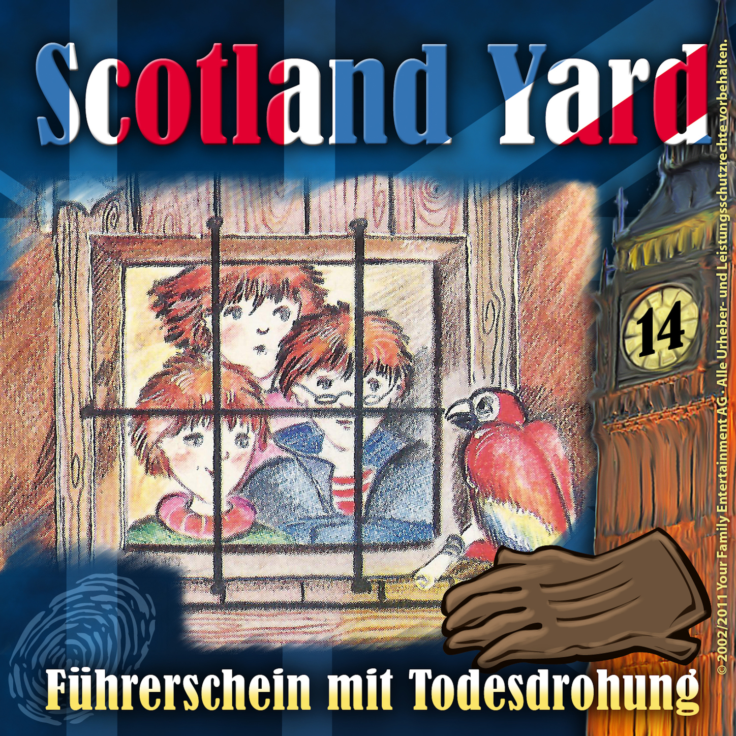 Обложка книги «Scotland Yard, Folge 14: Führerschein mit Todesdrohung»