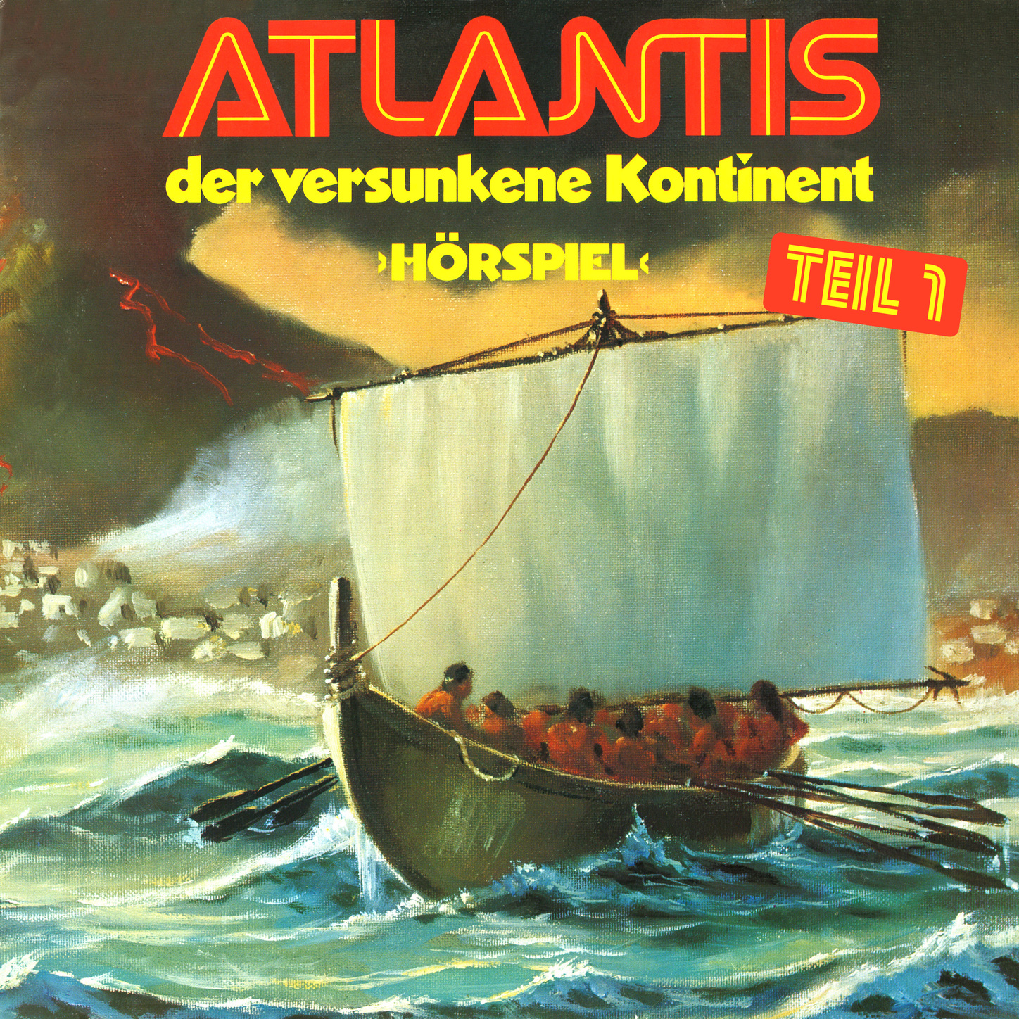 Обложка книги «Atlantis der versunkene Kontinent, Folge 1»