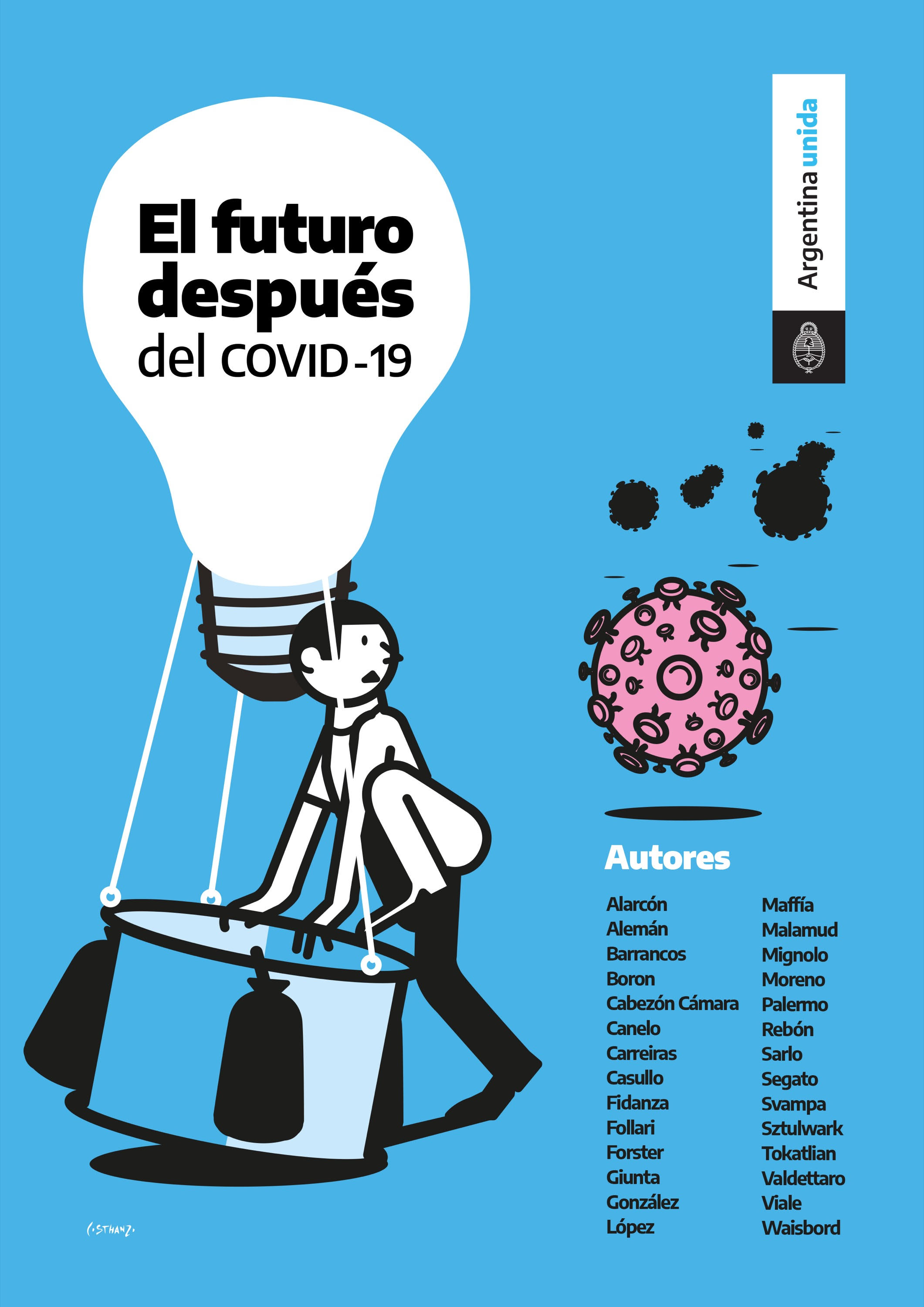 Обложка книги «El futuro después del covid-19»