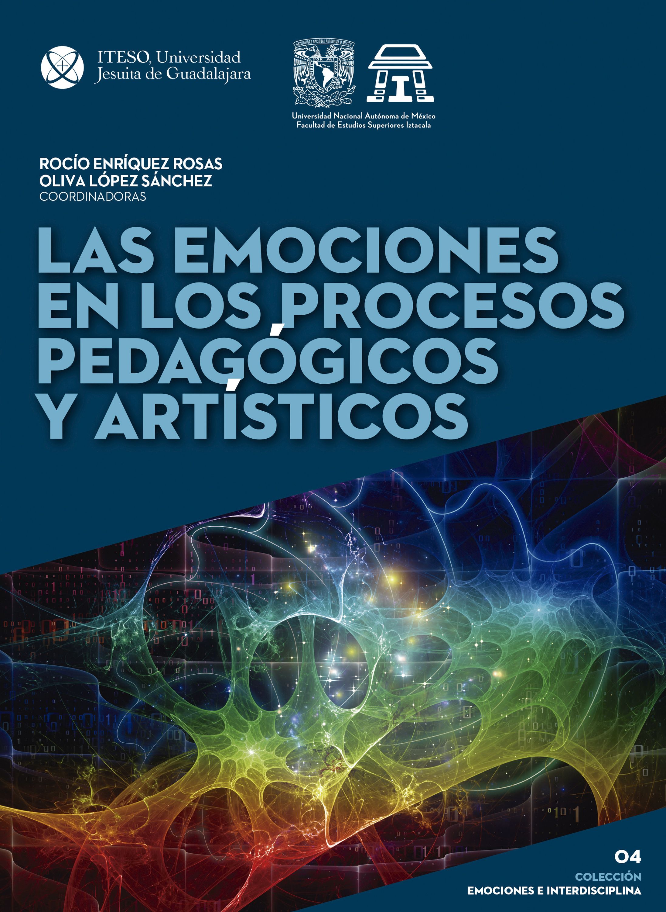Обложка книги «Las emociones en los procesos pedagógicos y artísticos»