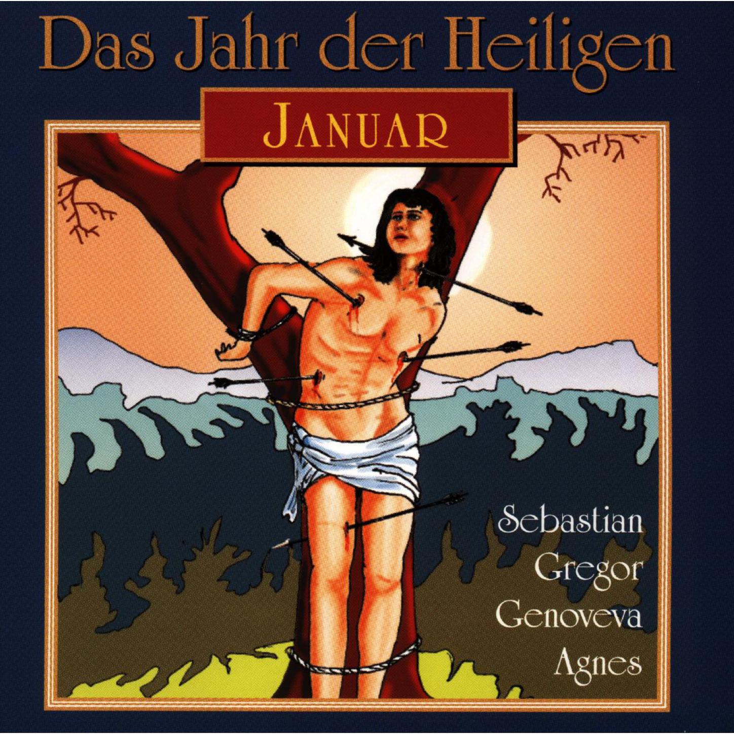 Обложка книги «Das Jahr der Heiligen, Januar»
