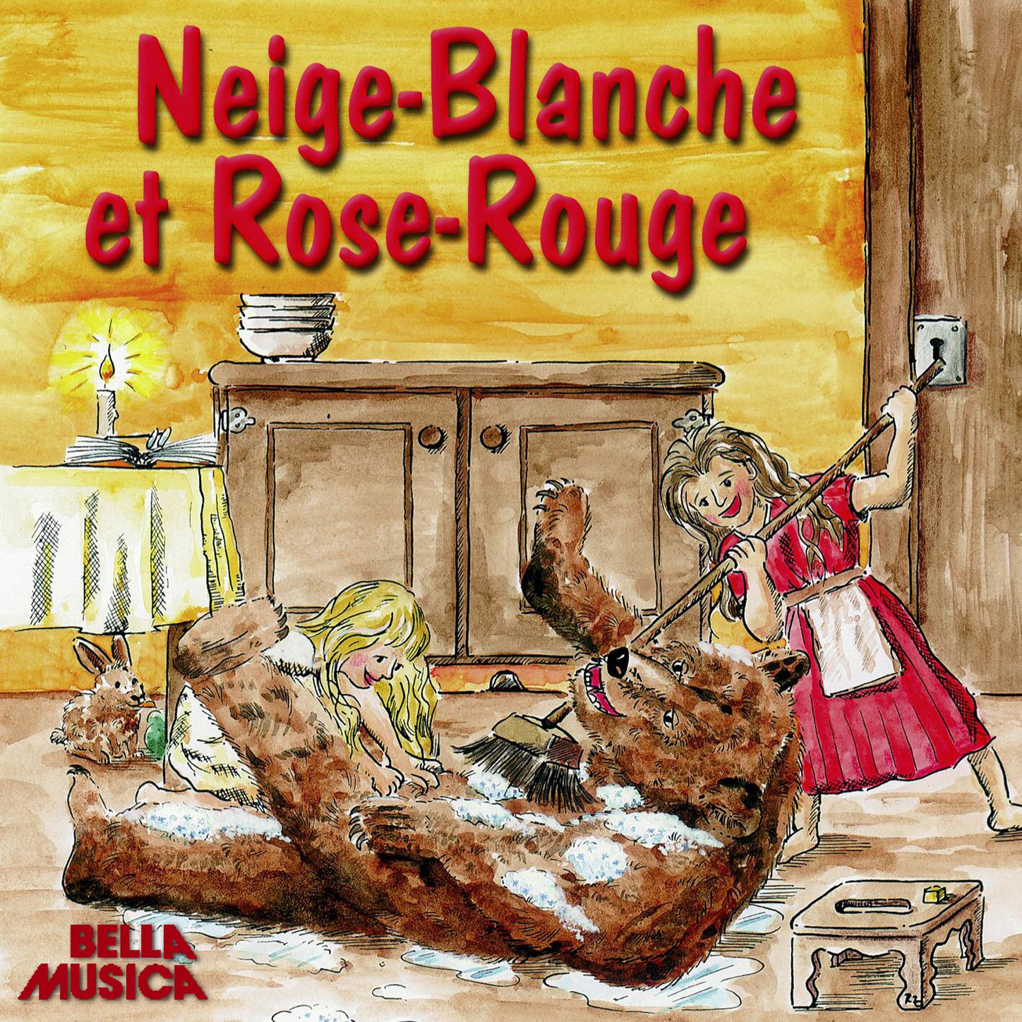 Обложка книги «Neige Blanche et Rose Rouge»
