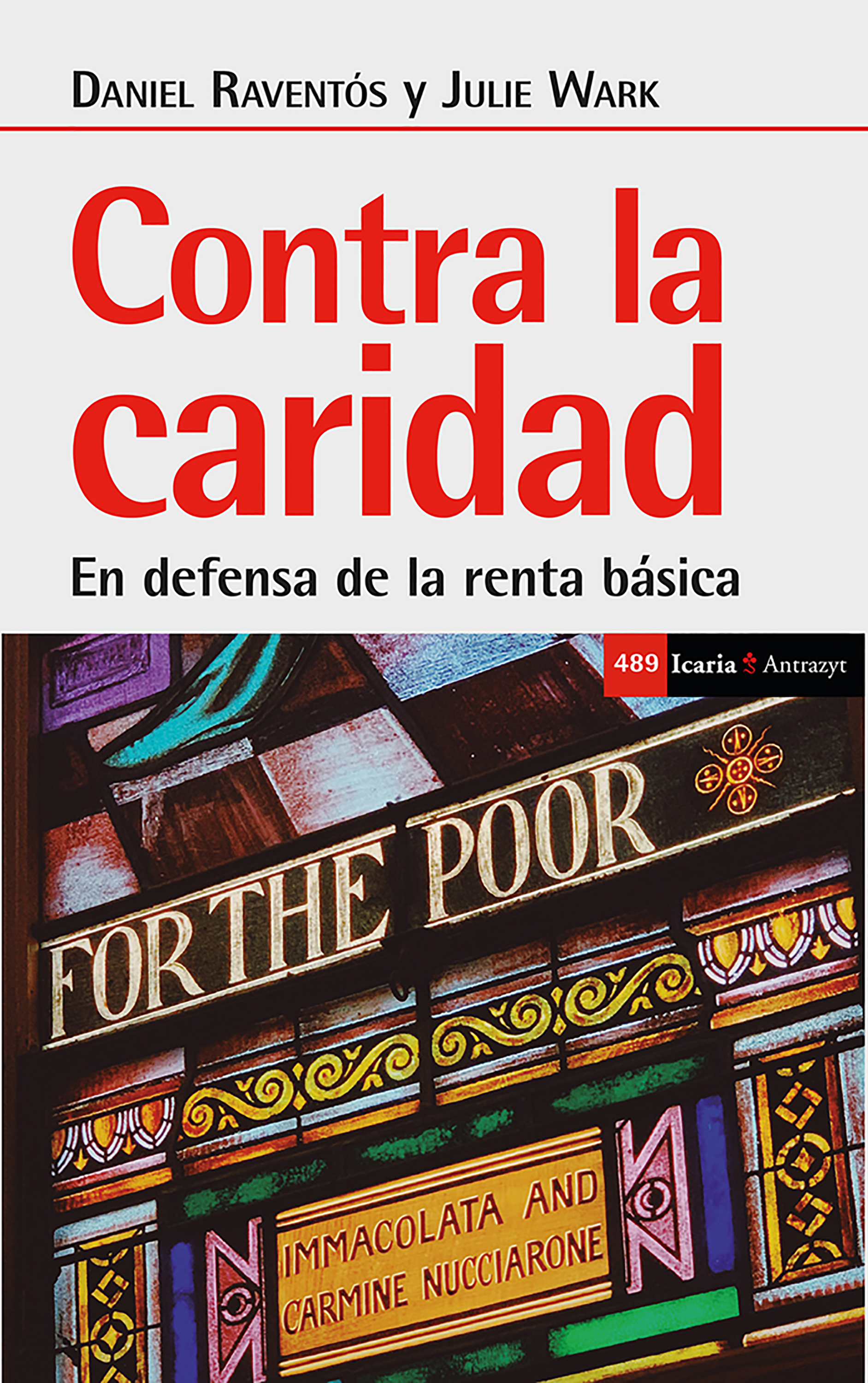 Обложка книги «Contra la caridad»