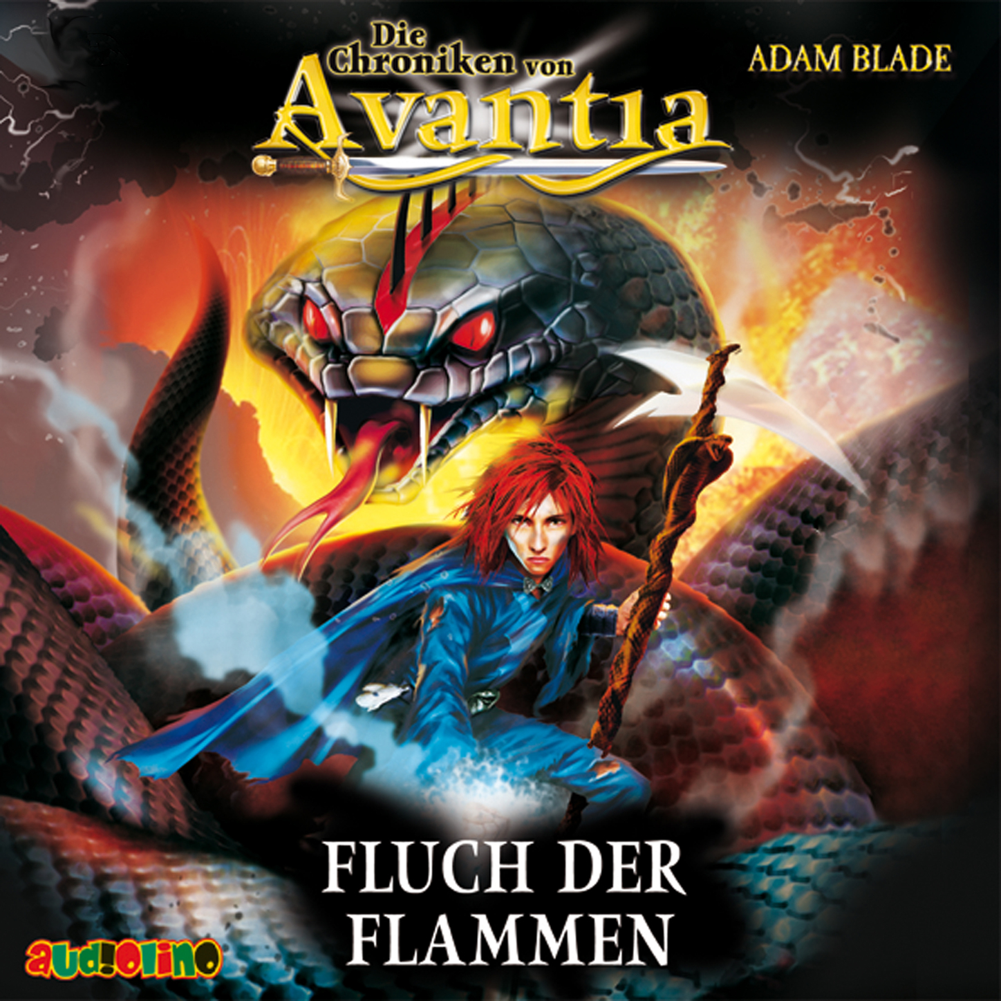 Обложка книги «Fluch der Flammen - Die Chroniken von Avantia 4»