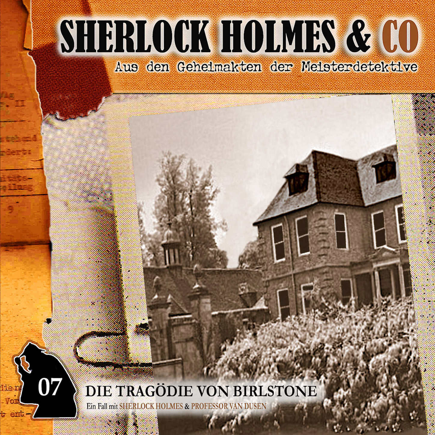 Обложка книги «Sherlock Holmes & Co, Folge 7: Die Tragödie von Birlstone»