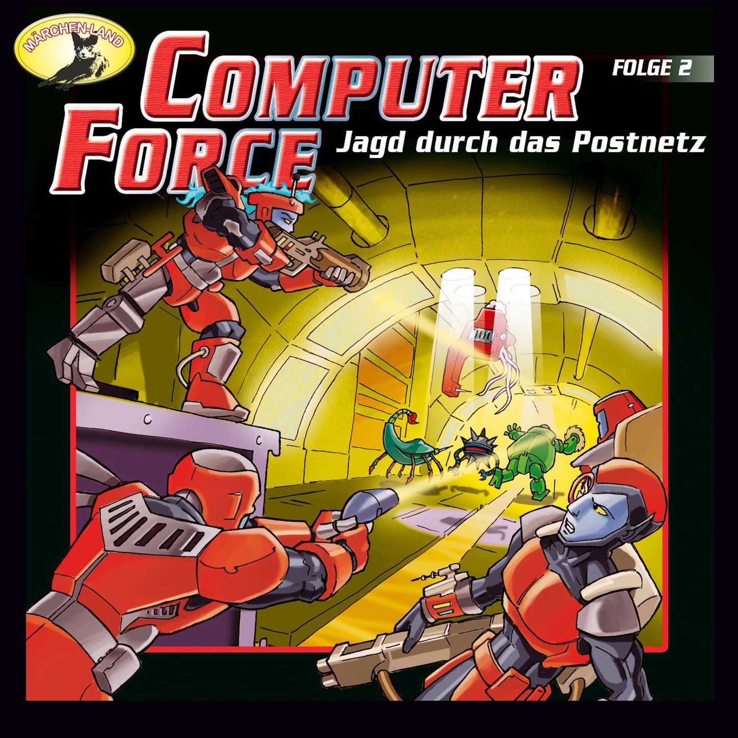 Обложка книги «Computer Force, Folge 2: Jagd durch das Postnetz»