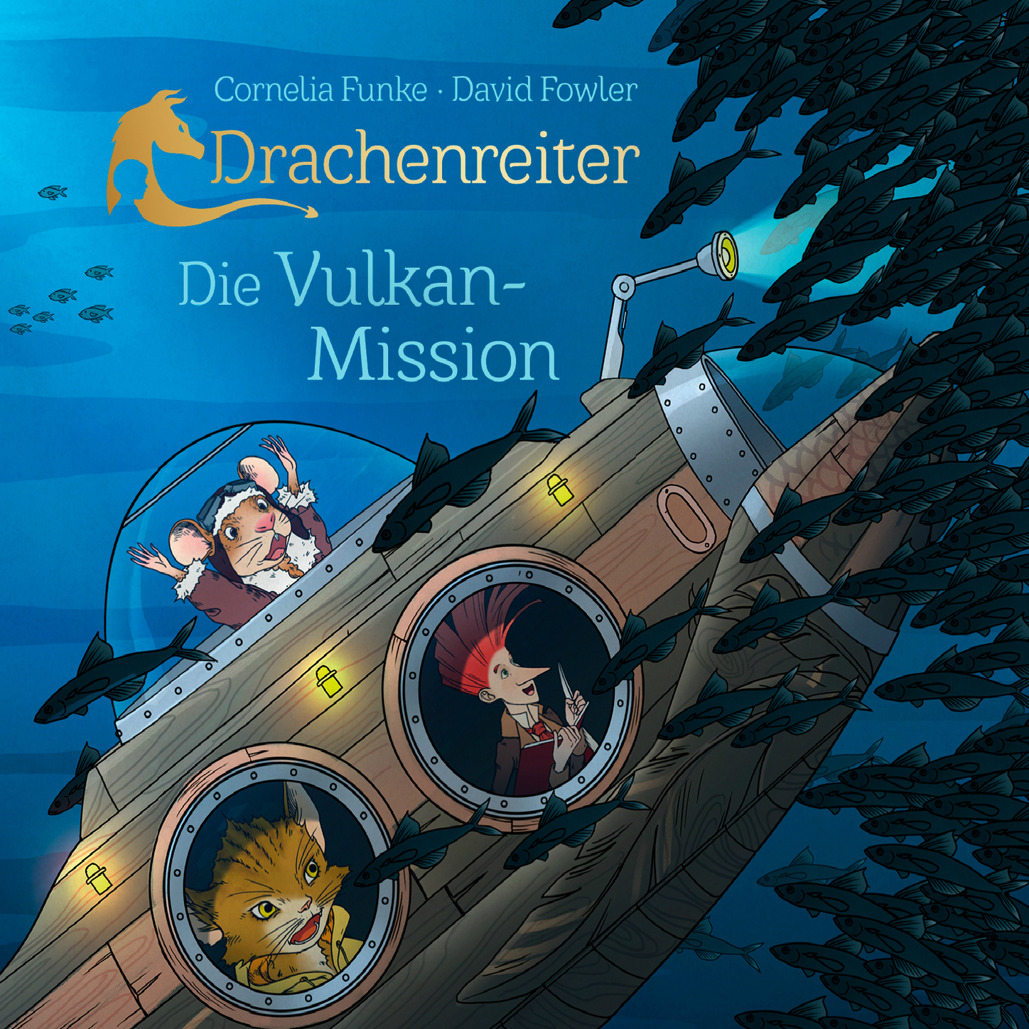 Обложка книги «Drachenreiter - Die Vulkan-Mission»
