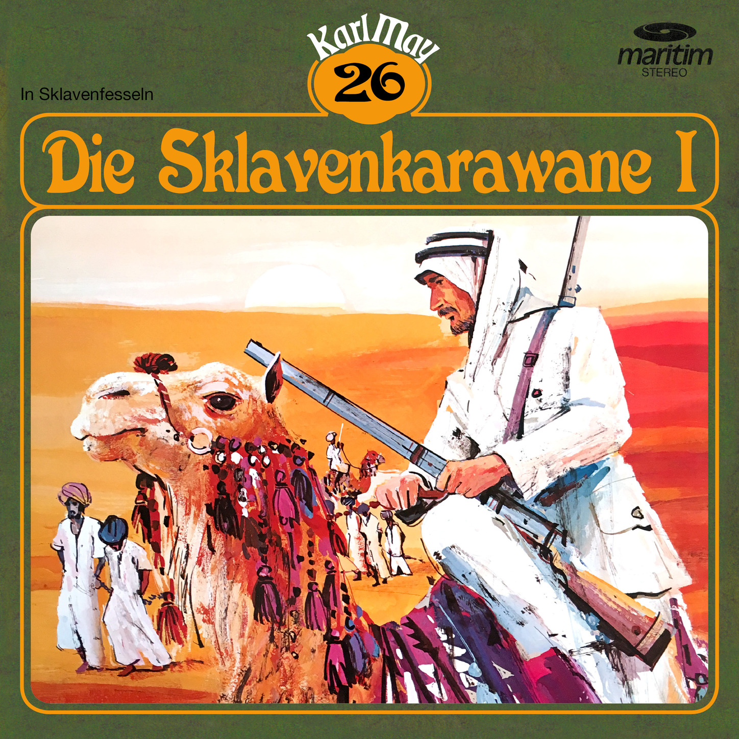 Обложка книги «Karl May, Grüne Serie, Folge 26: Die Sklavenkarawane I»