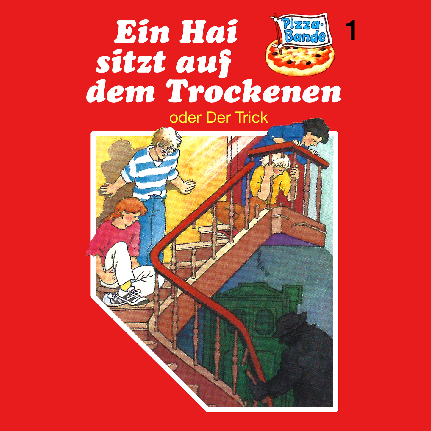 Обложка книги «Pizzabande, Folge 1: Ein Hai sitzt auf dem Trockenen (oder Der Trick)»