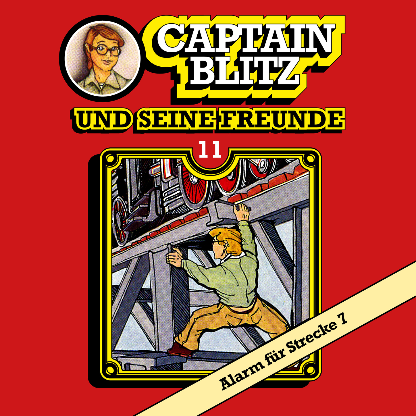 Обложка книги «Captain Blitz und seine Freunde, Folge 11: Alarm für Strecke 7»