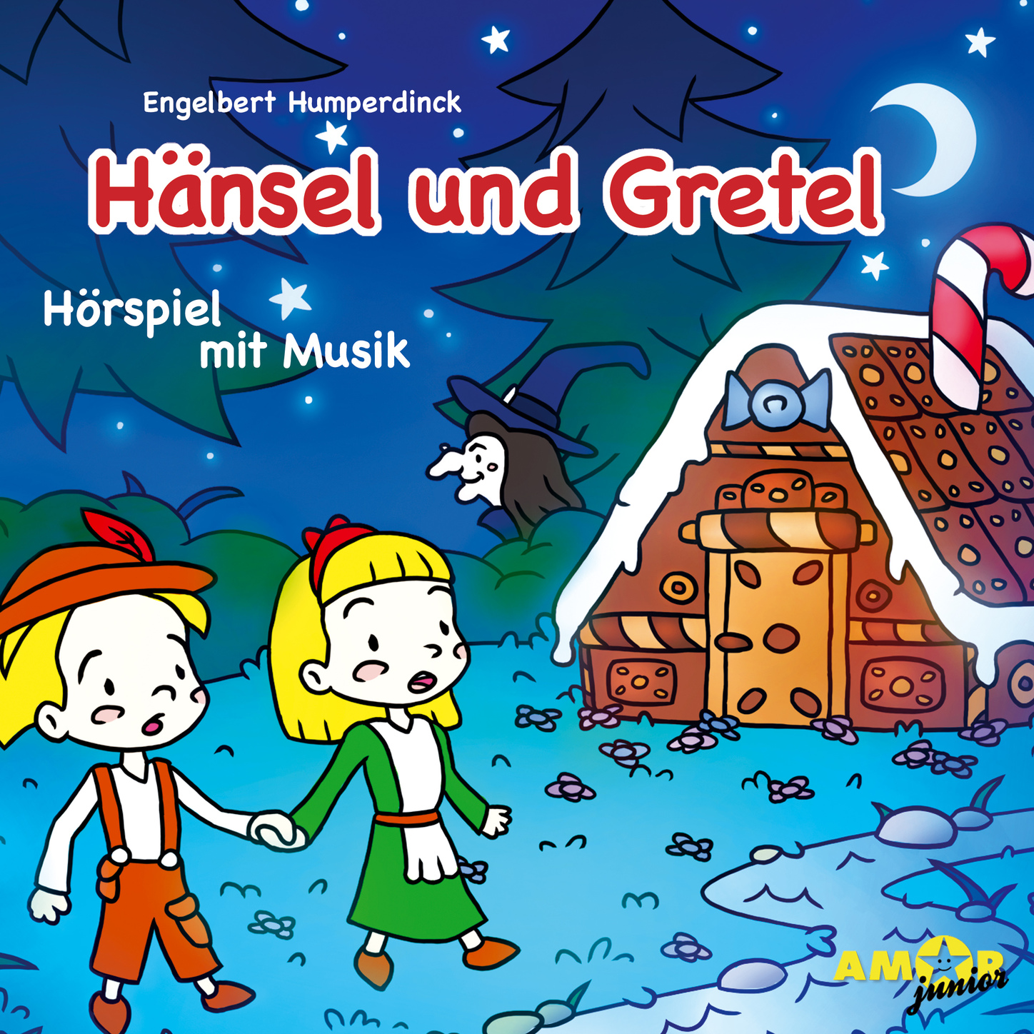 Обложка книги «Hänsel und Gretel - Hörspiel mit Musik»