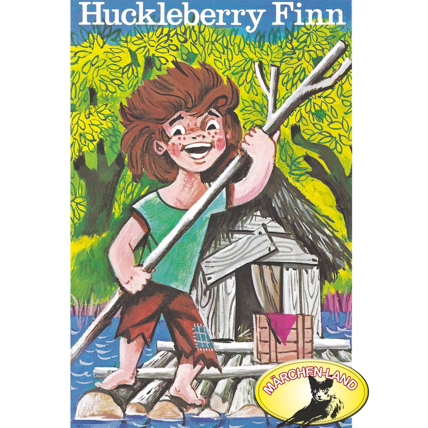 Обложка книги «Mark Twain, Huckleberry Finn»