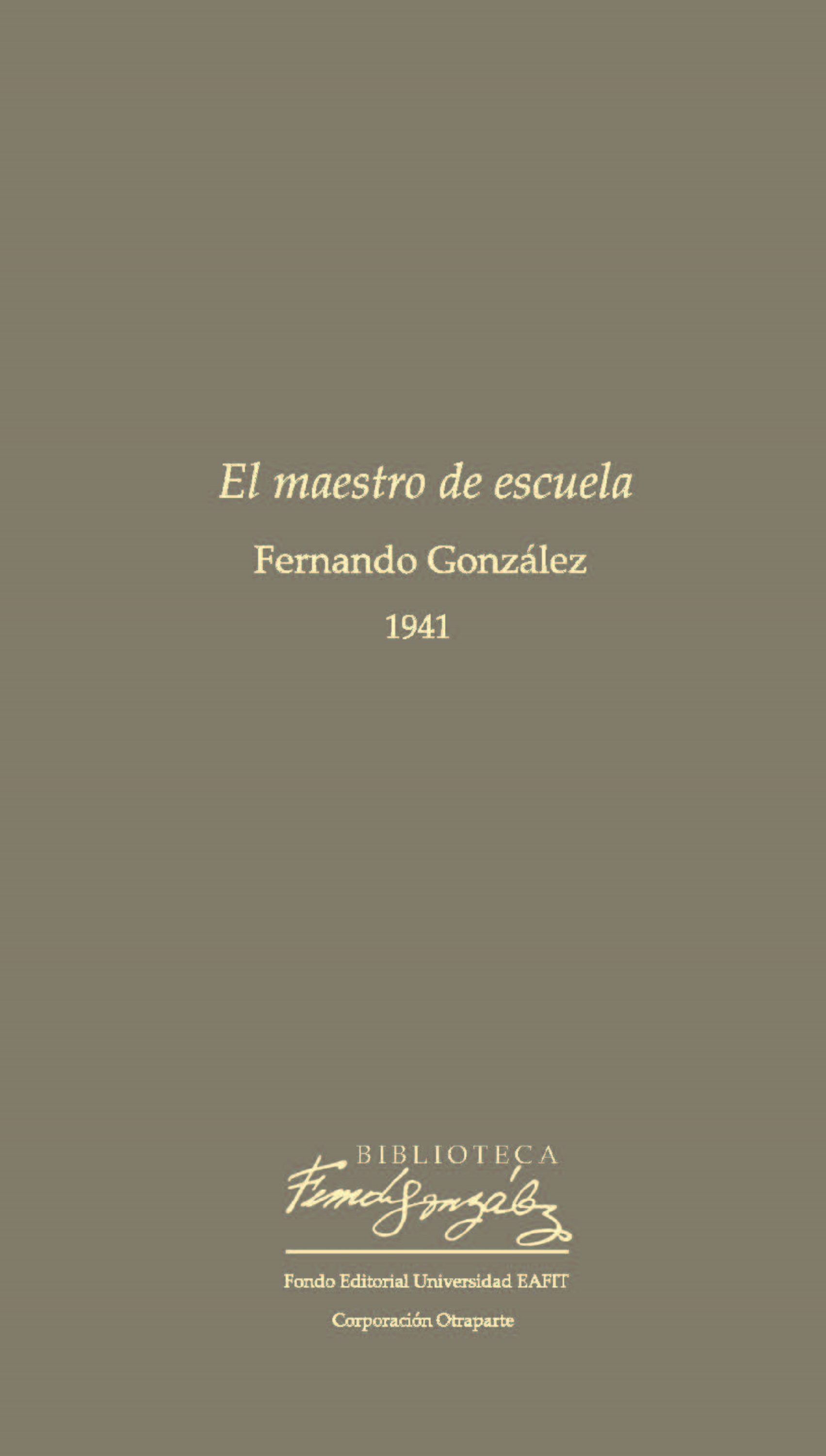 Обложка книги «El maestro de escuela»