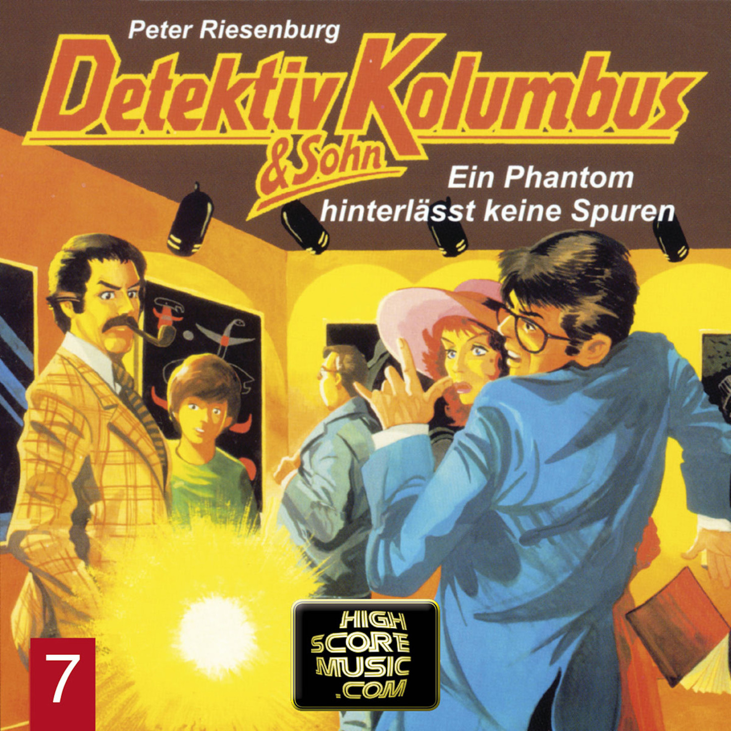 Обложка книги «Detektiv Kolumbus & Sohn, Folge 7: Ein Phantom hinterlässt keine Spuren»