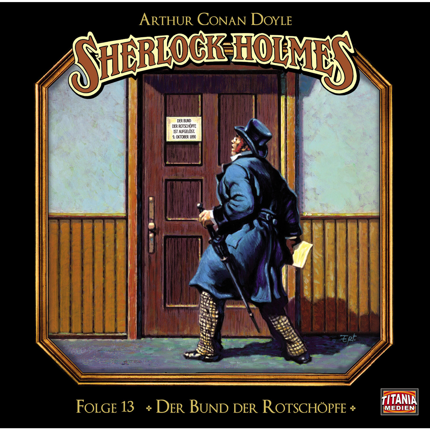 Обложка книги «Sherlock Holmes - Die geheimen Fälle des Meisterdetektivs, Folge 13: Der Bund der Rotschöpfe»