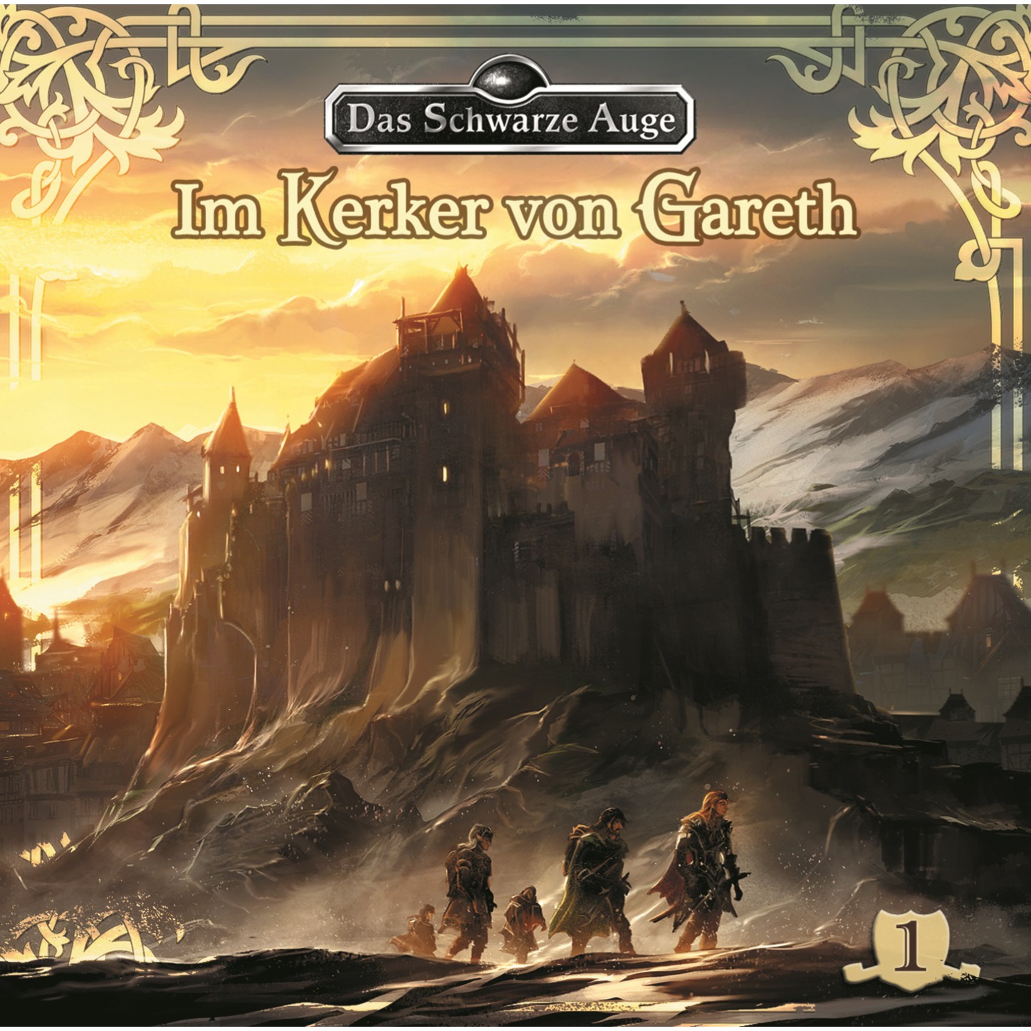 Обложка книги «Das schwarze Auge, Folge 1: Im Kerker von Gareth»